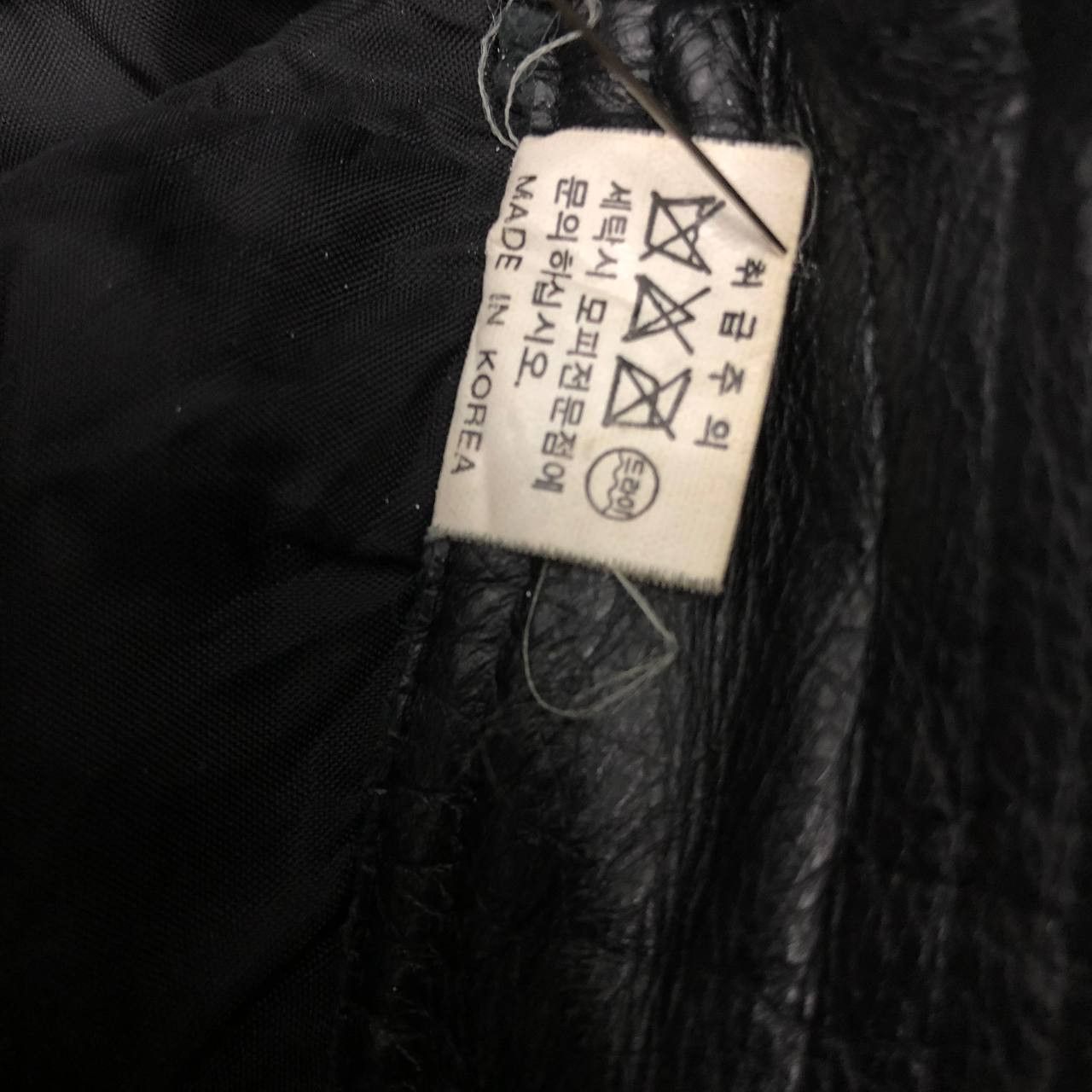 Vintage P222 VTG LEATHER PANTS Size 27" / US 4 / IT 40 - 6 Thumbnail