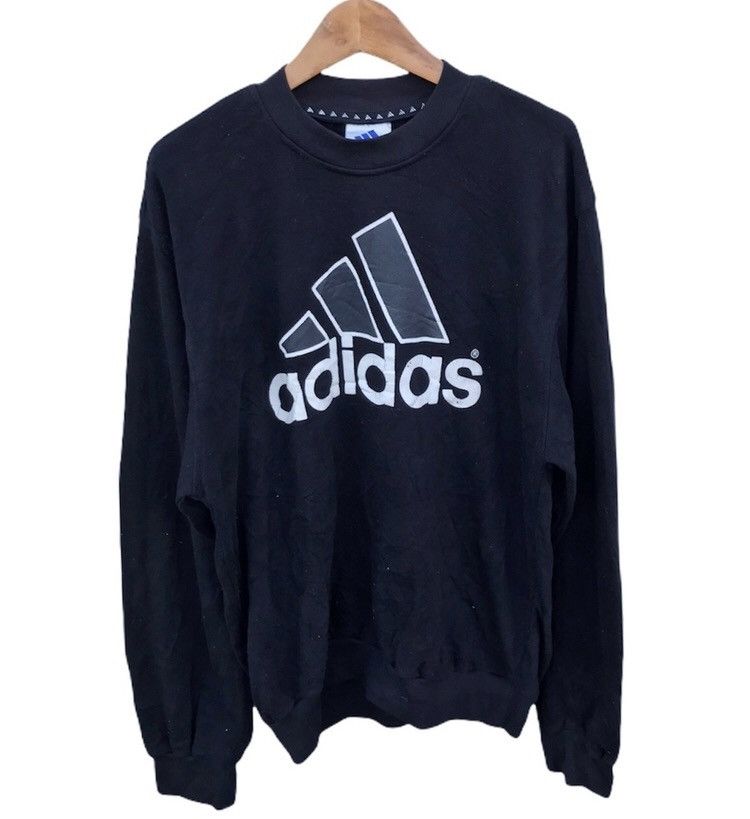 Vintage 90s Adidas center logo sweatshirt