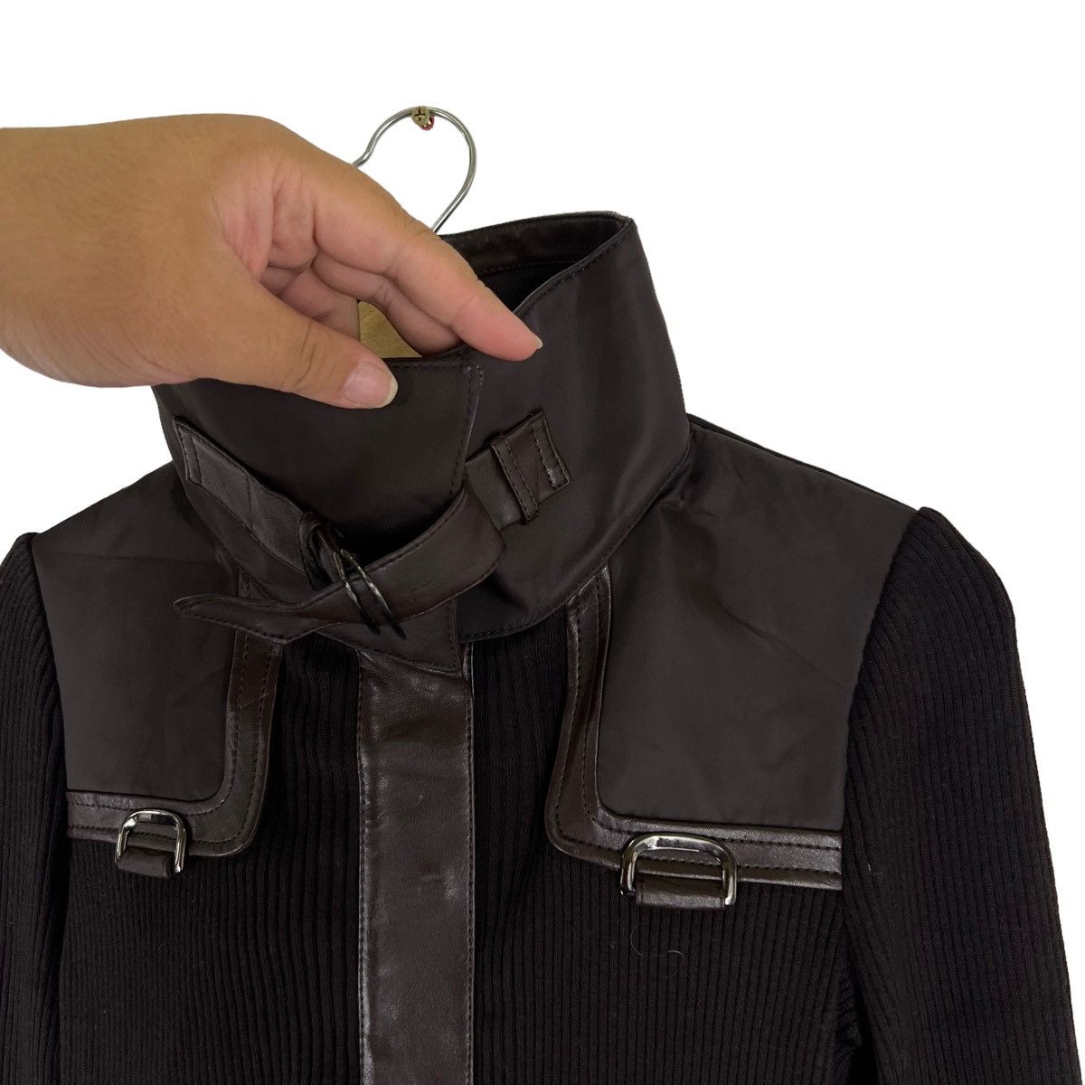 Japanese Brand PARACHUTE BIKER JACKET FRAGILE JAPAN INSPIRED ISSEY MIYAKE Size US S / EU 44-46 / 1 - 3 Thumbnail