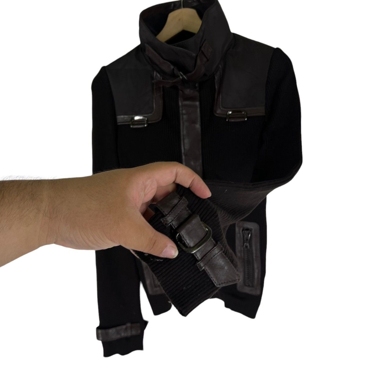 Japanese Brand PARACHUTE BIKER JACKET FRAGILE JAPAN INSPIRED ISSEY MIYAKE Size US S / EU 44-46 / 1 - 4 Thumbnail