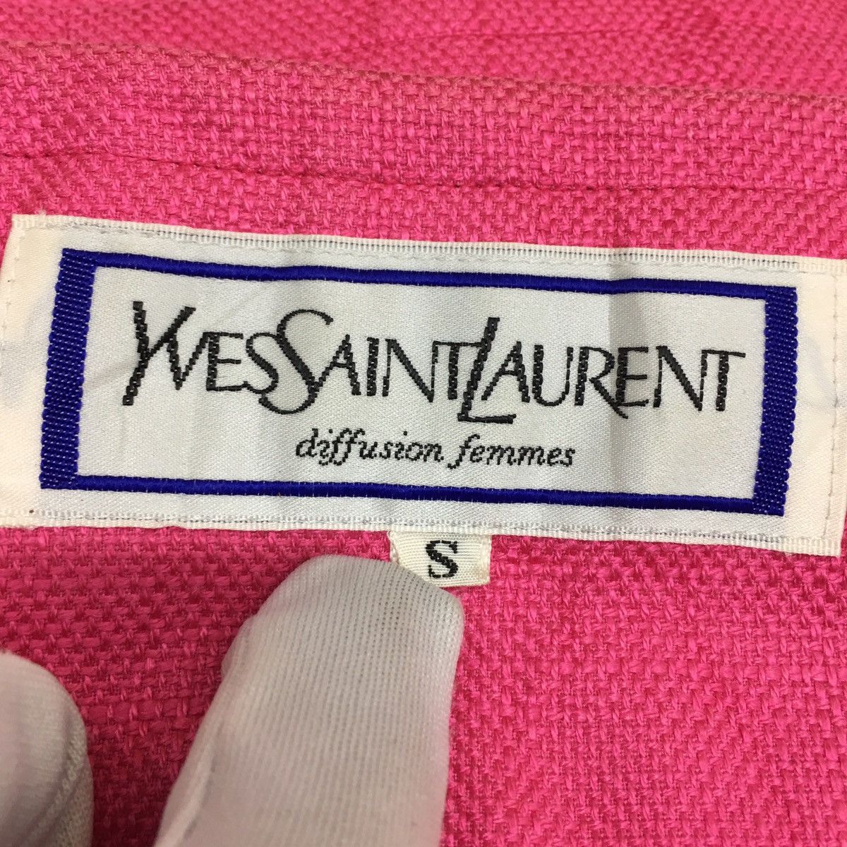 Yves Saint Laurent Vintage YSL Paris Yves Saint Laurent Diffusion Femmes Coat Size S / US 4 / IT 40 - 9 Thumbnail