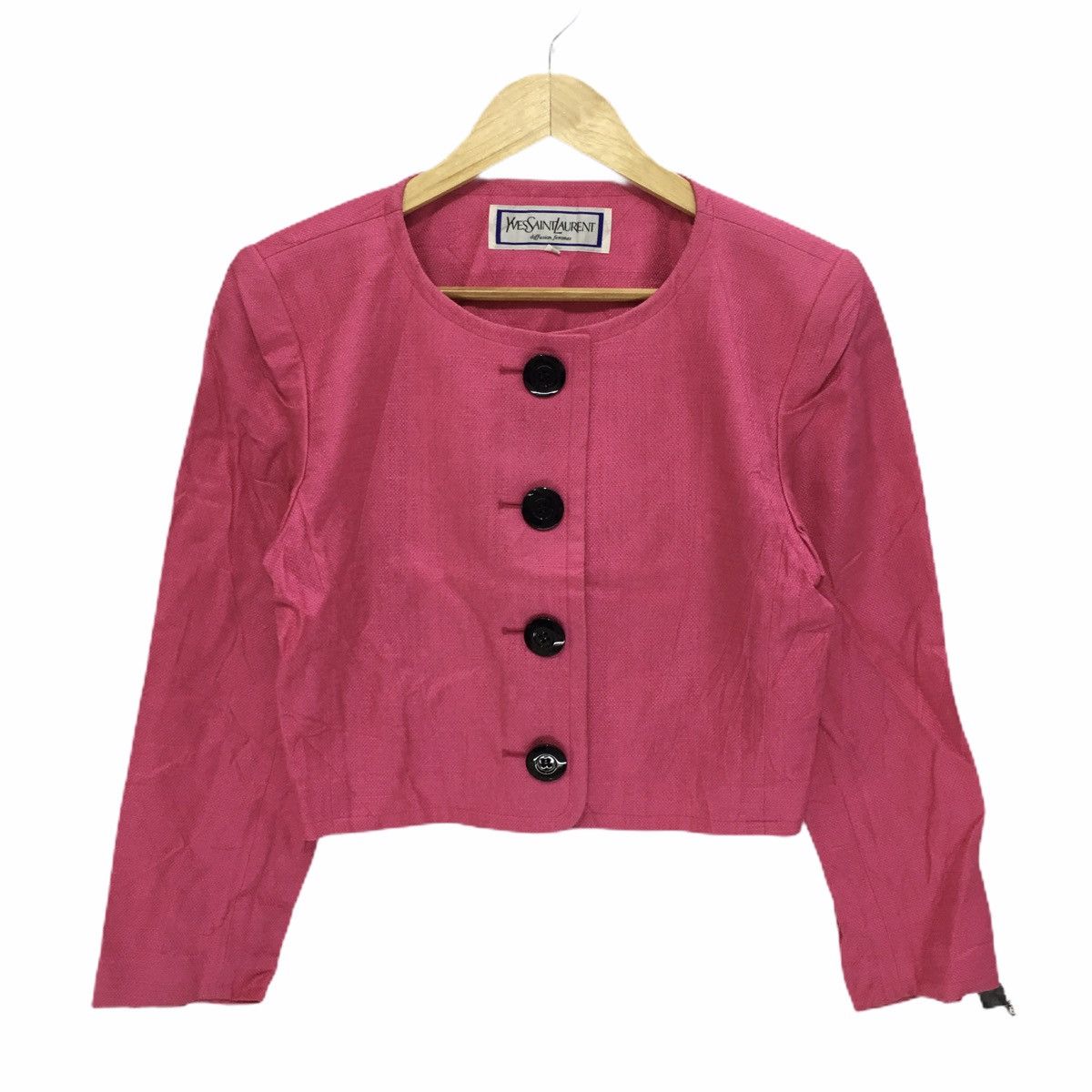 Yves Saint Laurent Vintage YSL Paris Yves Saint Laurent Diffusion Femmes Coat Size S / US 4 / IT 40 - 1 Thumbnail