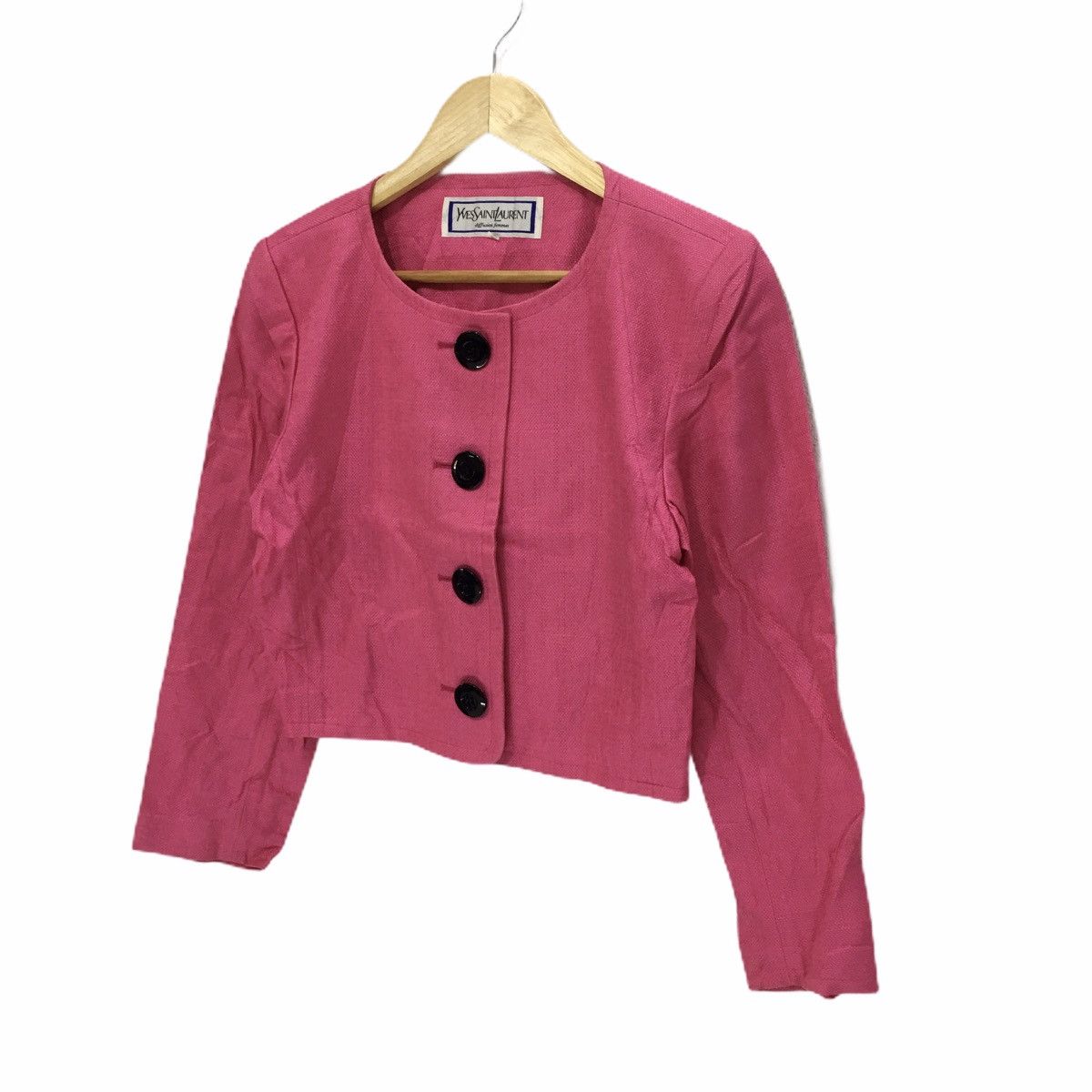 Yves Saint Laurent Vintage YSL Paris Yves Saint Laurent Diffusion Femmes Coat Size S / US 4 / IT 40 - 4 Thumbnail