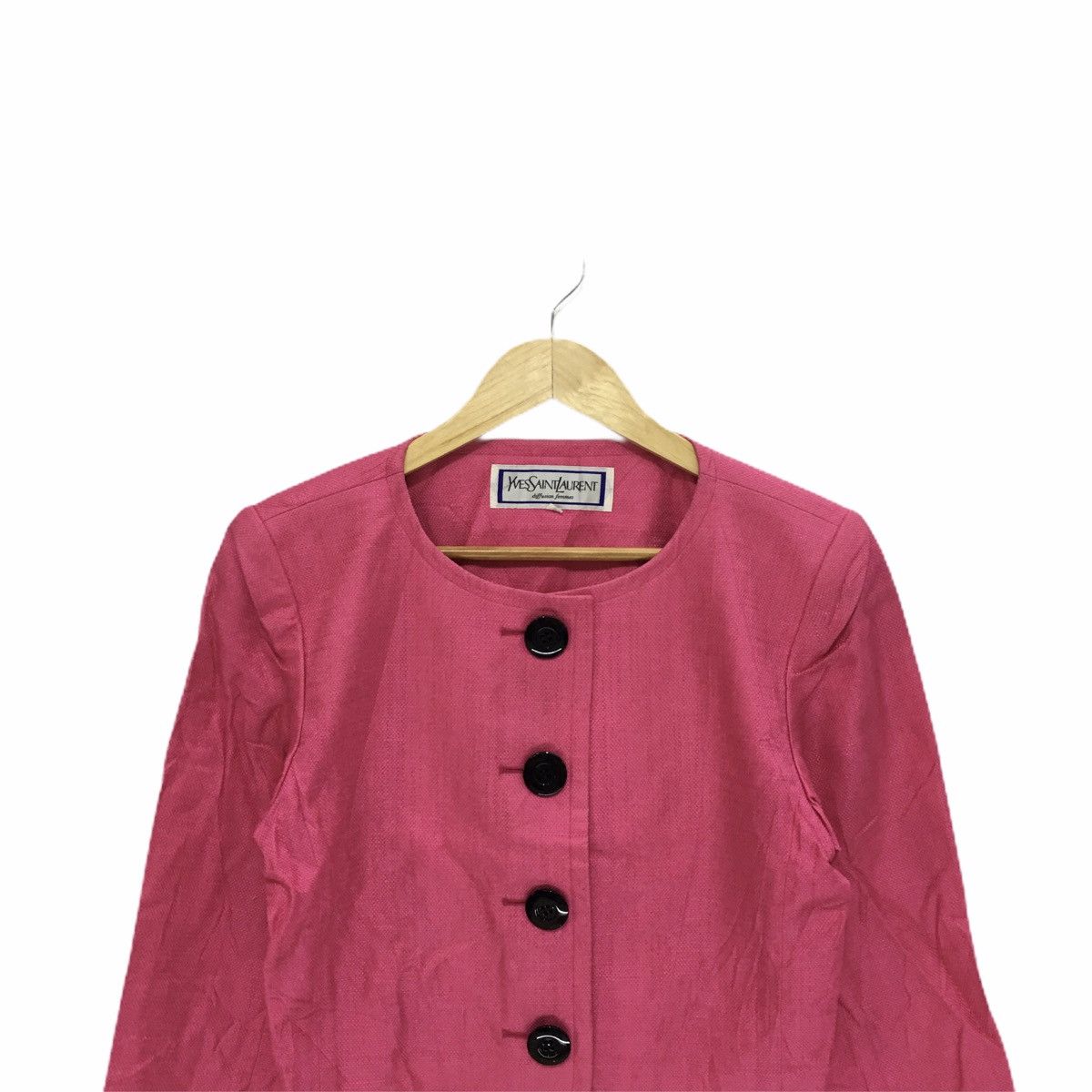 Yves Saint Laurent Vintage YSL Paris Yves Saint Laurent Diffusion Femmes Coat Size S / US 4 / IT 40 - 2 Thumbnail