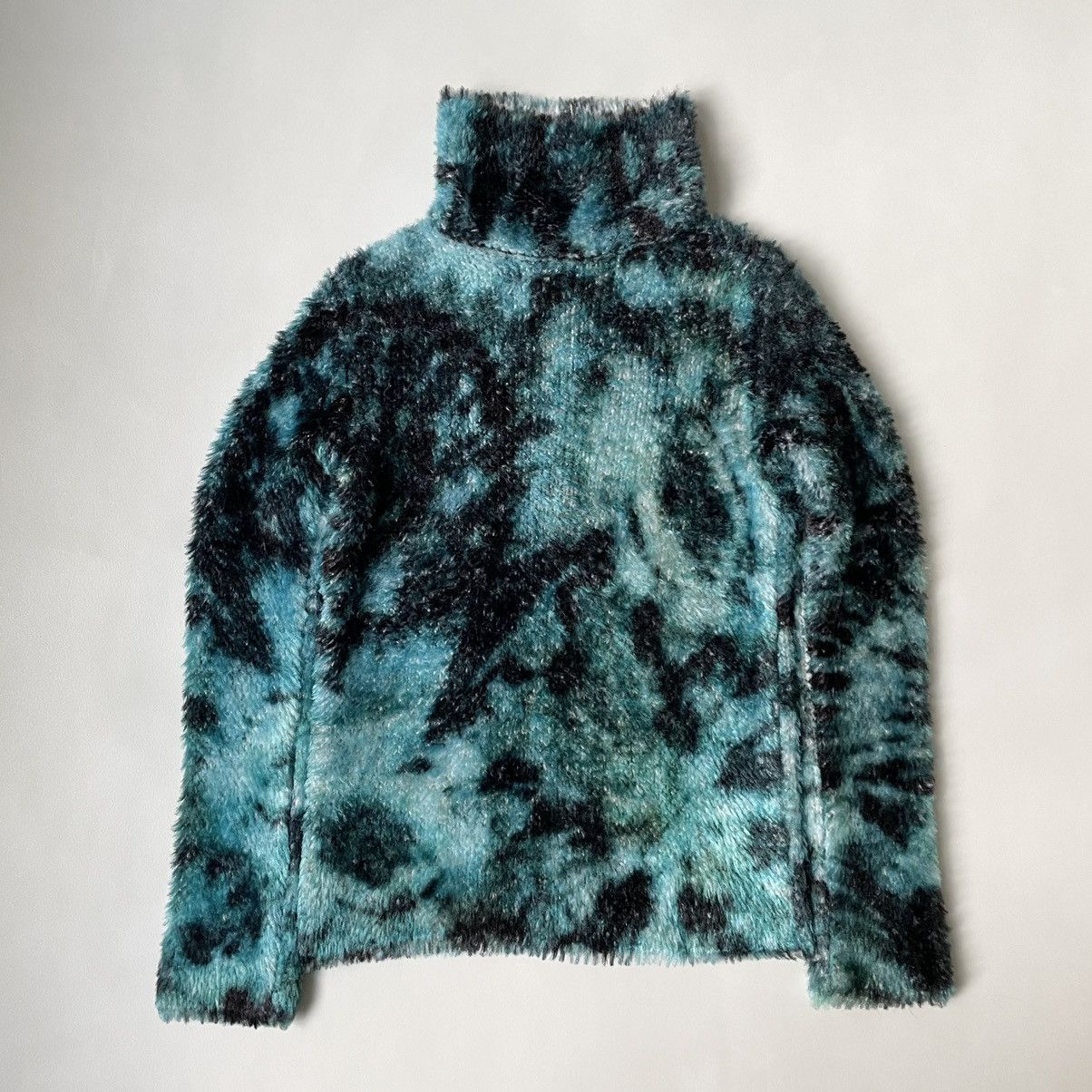 Dries Van Noten A/W 21 Sample Tie Dye Chenille Sweater Size M / US 6-8 / IT 42-44 - 1 Thumbnail