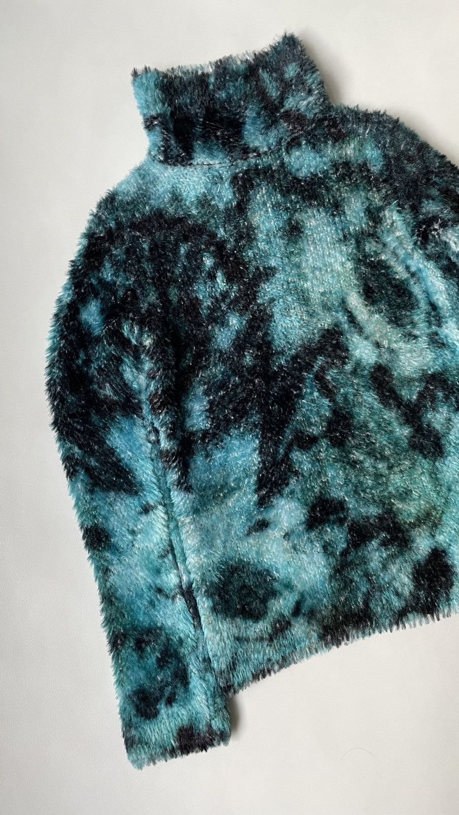 Dries Van Noten A/W 21 Sample Tie Dye Chenille Sweater Size M / US 6-8 / IT 42-44 - 5 Thumbnail
