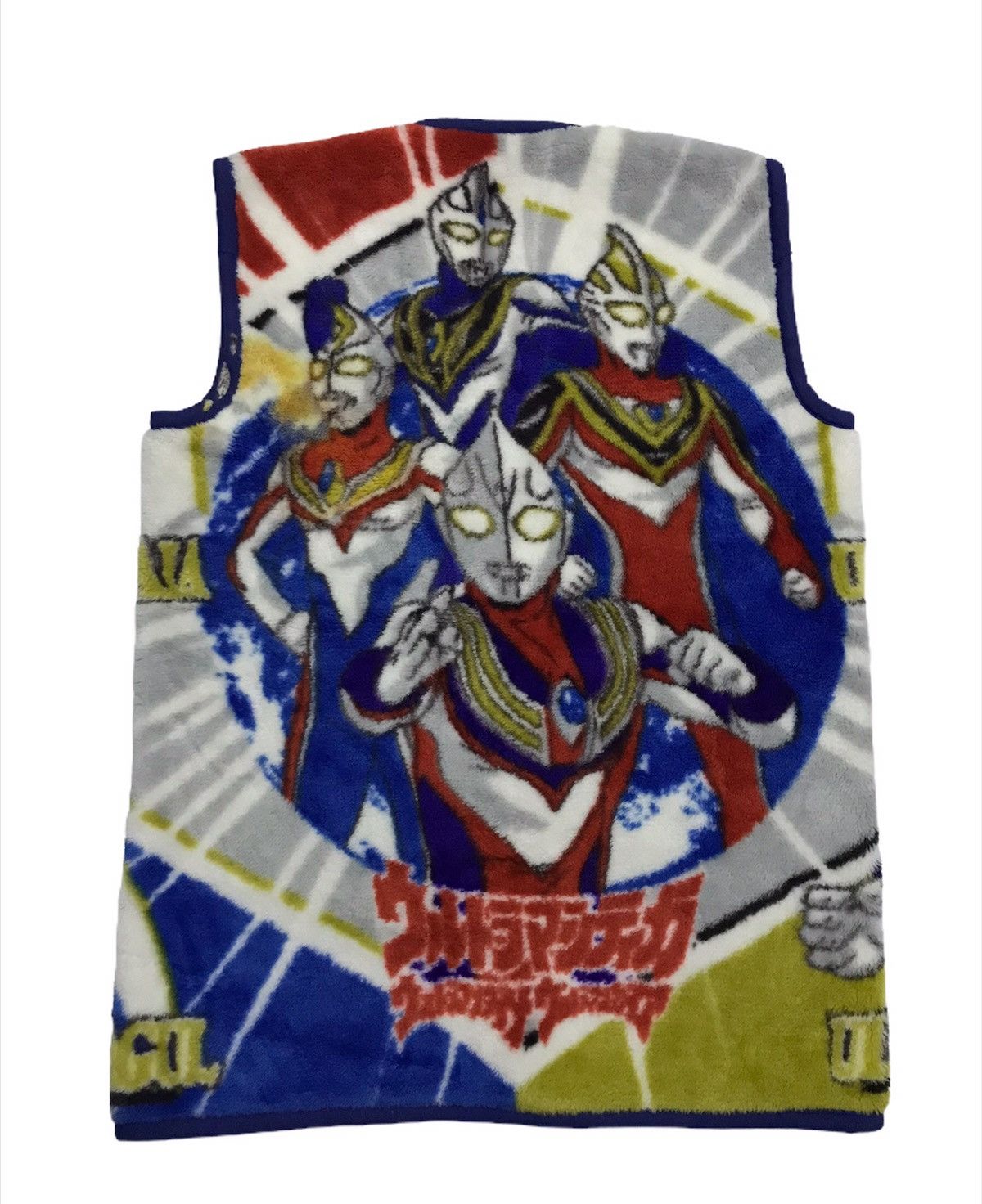 Cartoon Network × Vintage Ultraman fleece vest jacket Size US M / EU 48-50 / 2 - 2 Thumbnail