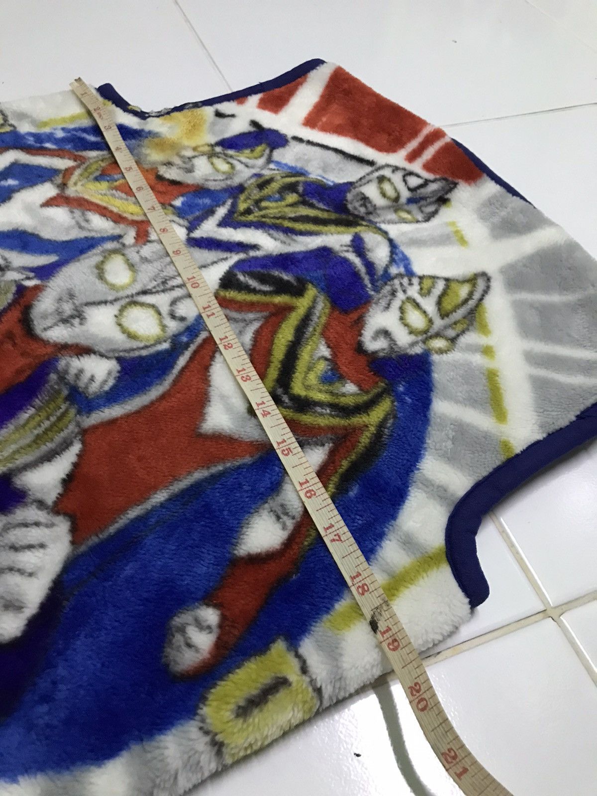 Cartoon Network × Vintage Ultraman fleece vest jacket Size US M / EU 48-50 / 2 - 3 Thumbnail