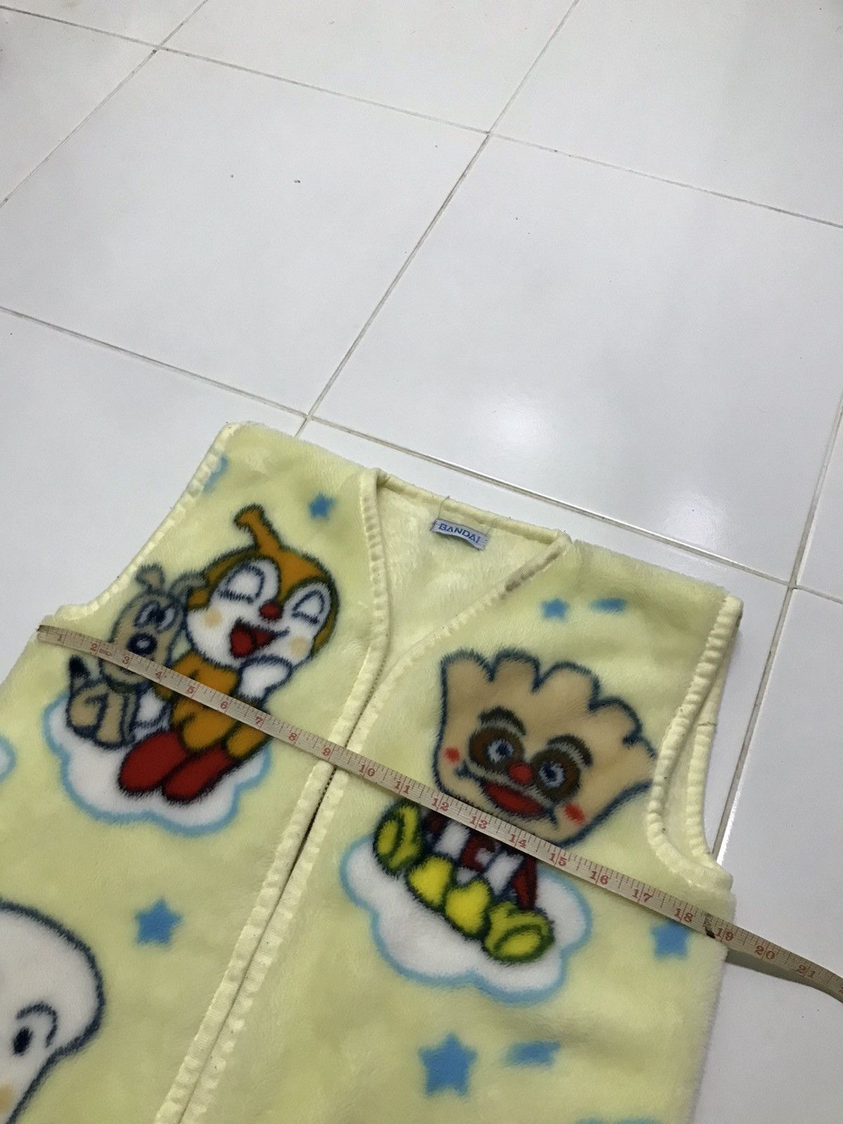 Cartoon Network × Vintage Ampanman fleece vest jacket Size S / US 4 / IT 40 - 5 Thumbnail