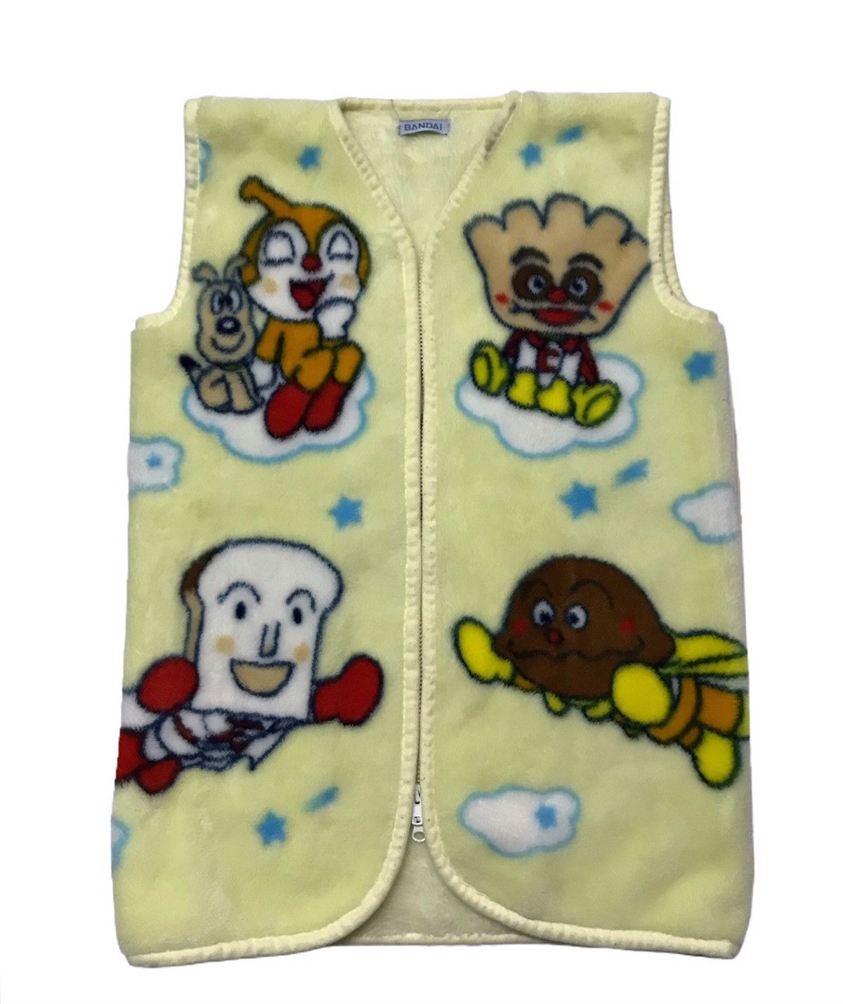 Cartoon Network × Vintage Ampanman fleece vest jacket Size S / US 4 / IT 40 - 3 Thumbnail