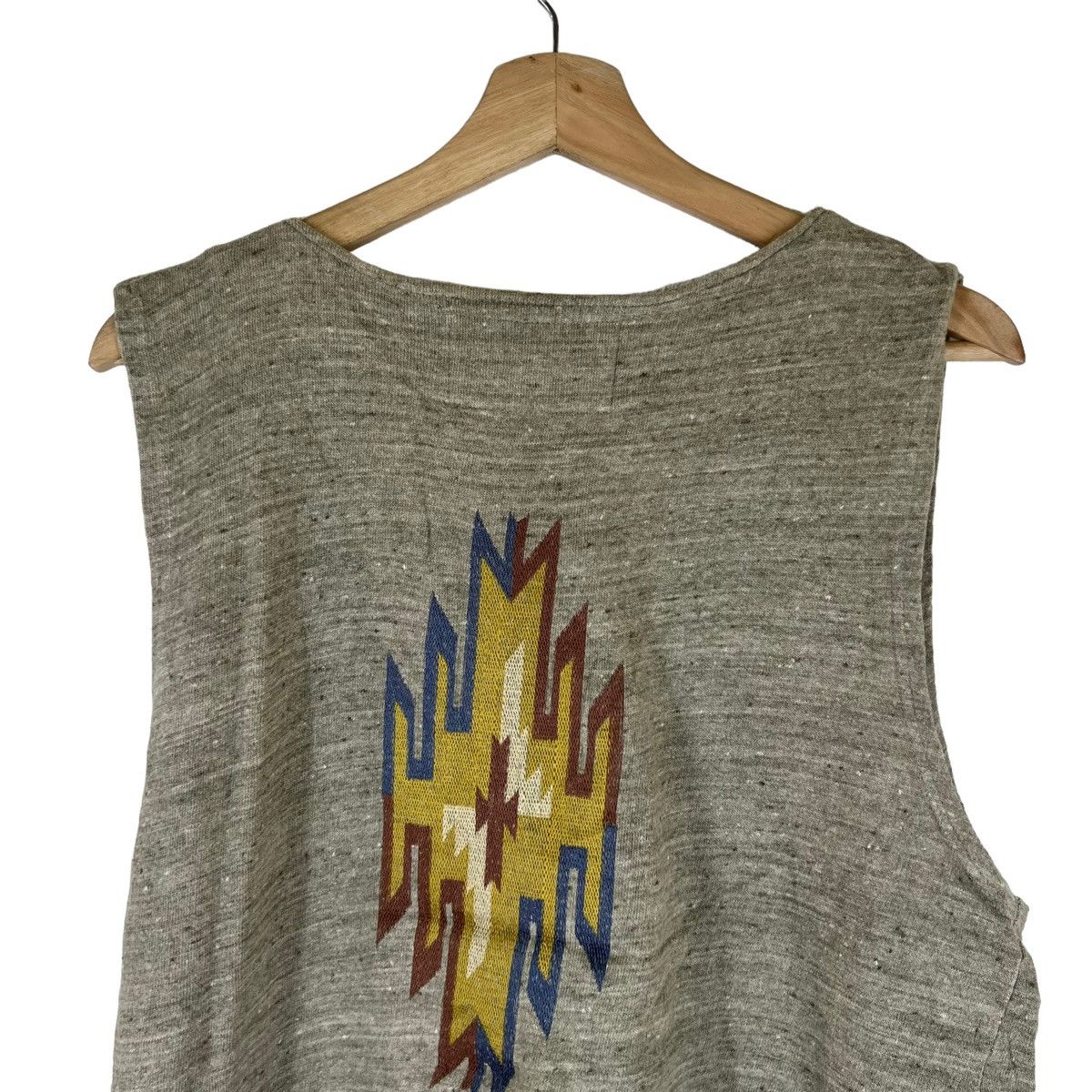 Japanese Brand VINTAGE JOURNAL STANDARD VEST NAVAJO DESIGN Size US S / EU 44-46 / 1 - 5 Thumbnail