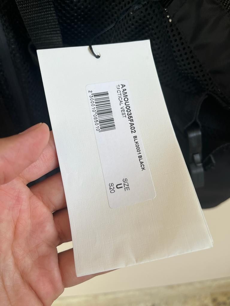 Alyx Tactical Vest in Black Color Size US M / EU 48-50 / 2 - 8 Thumbnail