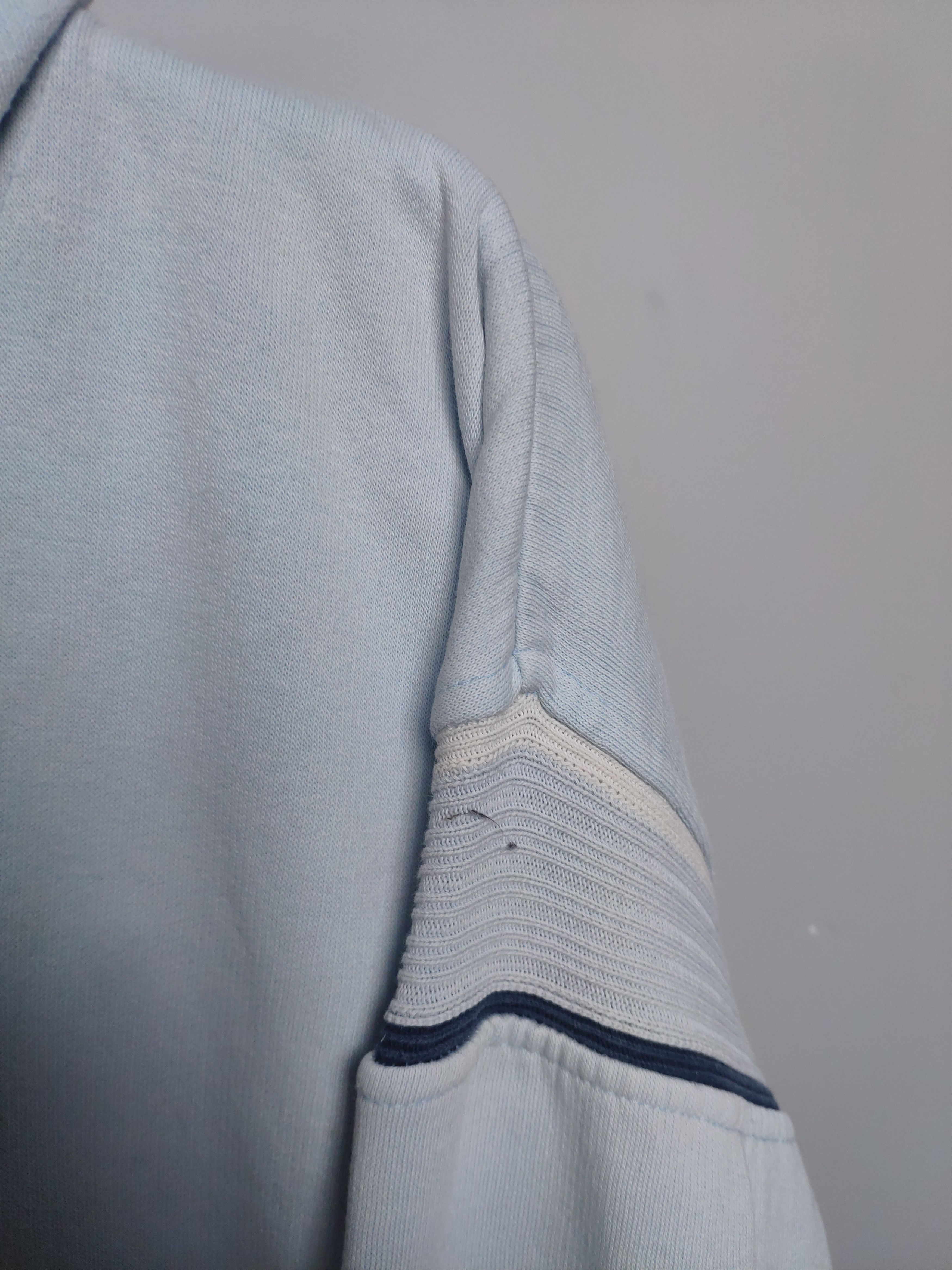 Nike × Vintage Nike vintage center swoosh hoodie sweatshirt baby blue 2000s Size US XL / EU 56 / 4 - 8 Thumbnail