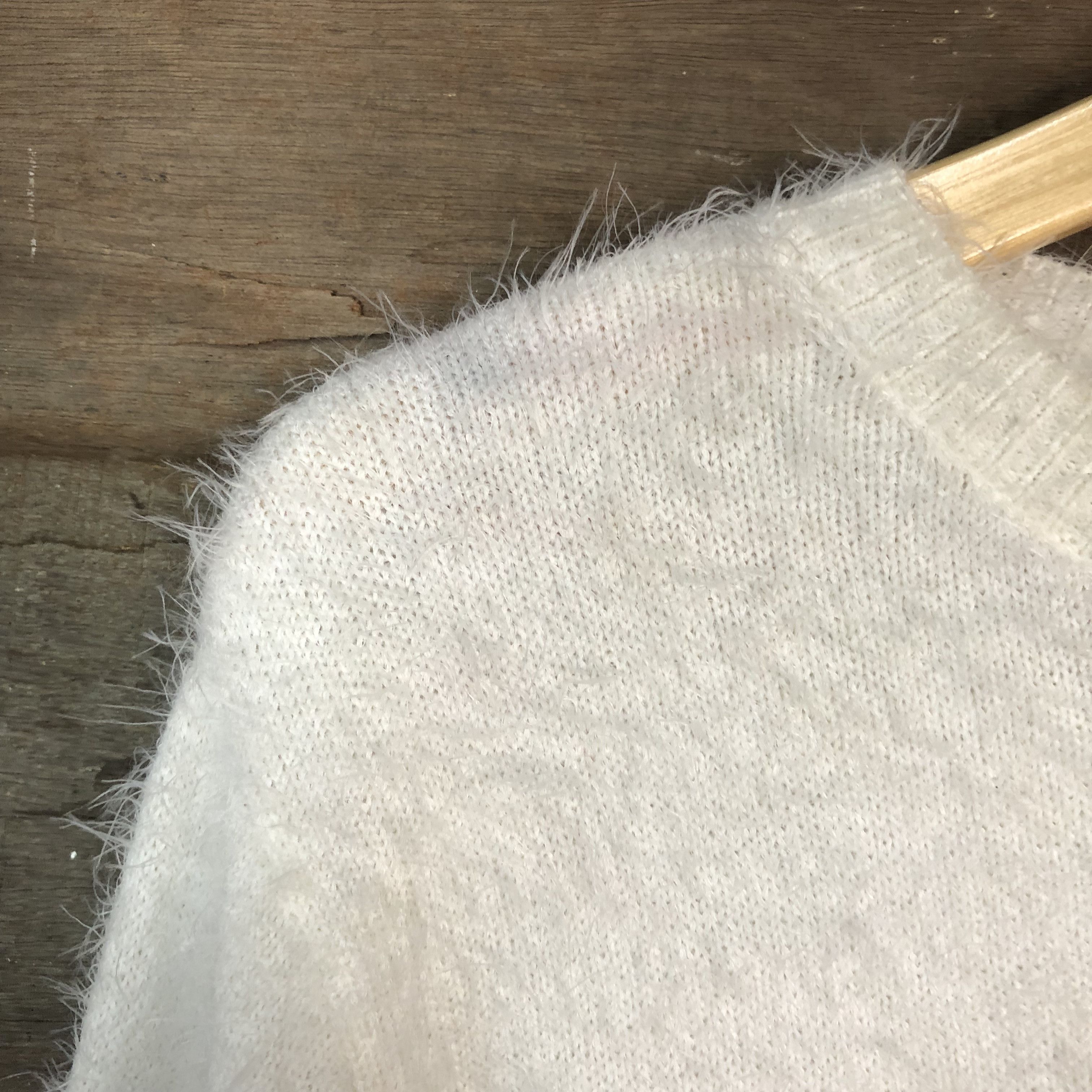 Homespun Knitwear Danke Schon Shag Shaggy Fur Mohair Knitwear #6713 Size US M / EU 48-50 / 2 - 7 Thumbnail