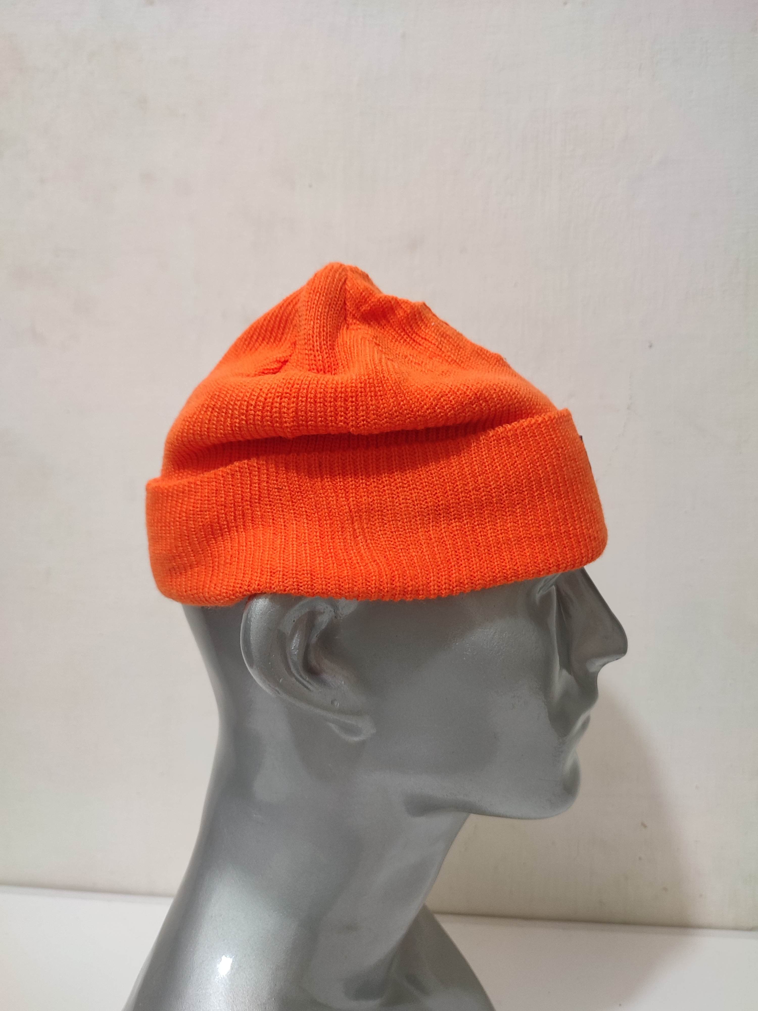 Guess Guess Orange Beanie Hats Size ONE SIZE - 4 Thumbnail