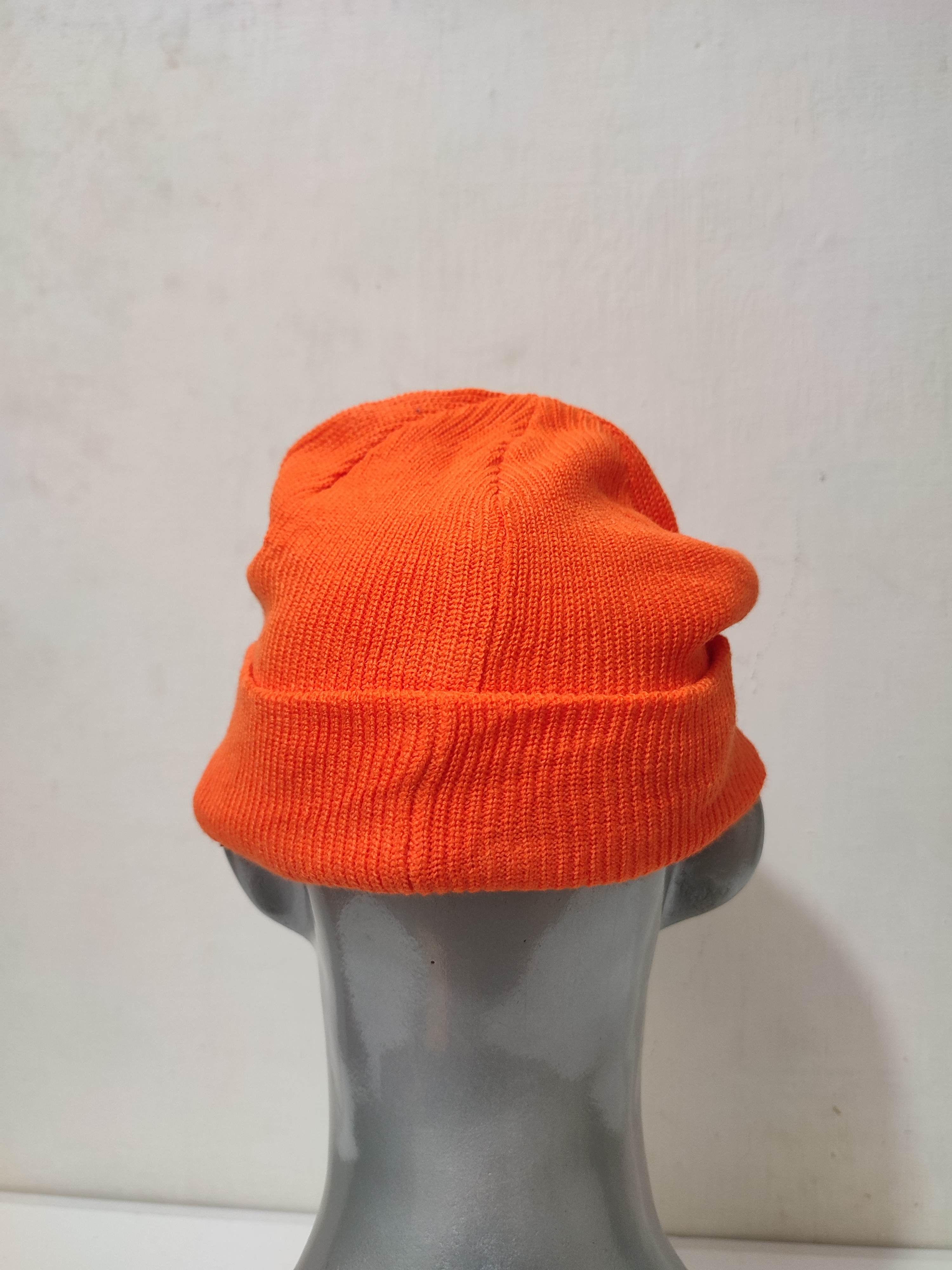 Guess Guess Orange Beanie Hats Size ONE SIZE - 6 Thumbnail