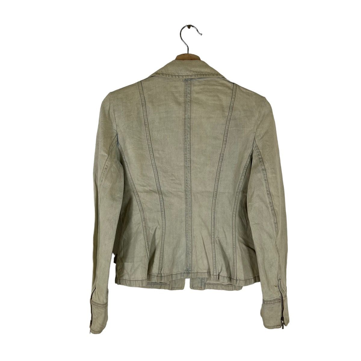 Japanese Brand VINTAGE SPORTMAX MADE IN ITALY PARACHUTE BIKER JACKET Size S / US 4 / IT 40 - 3 Thumbnail