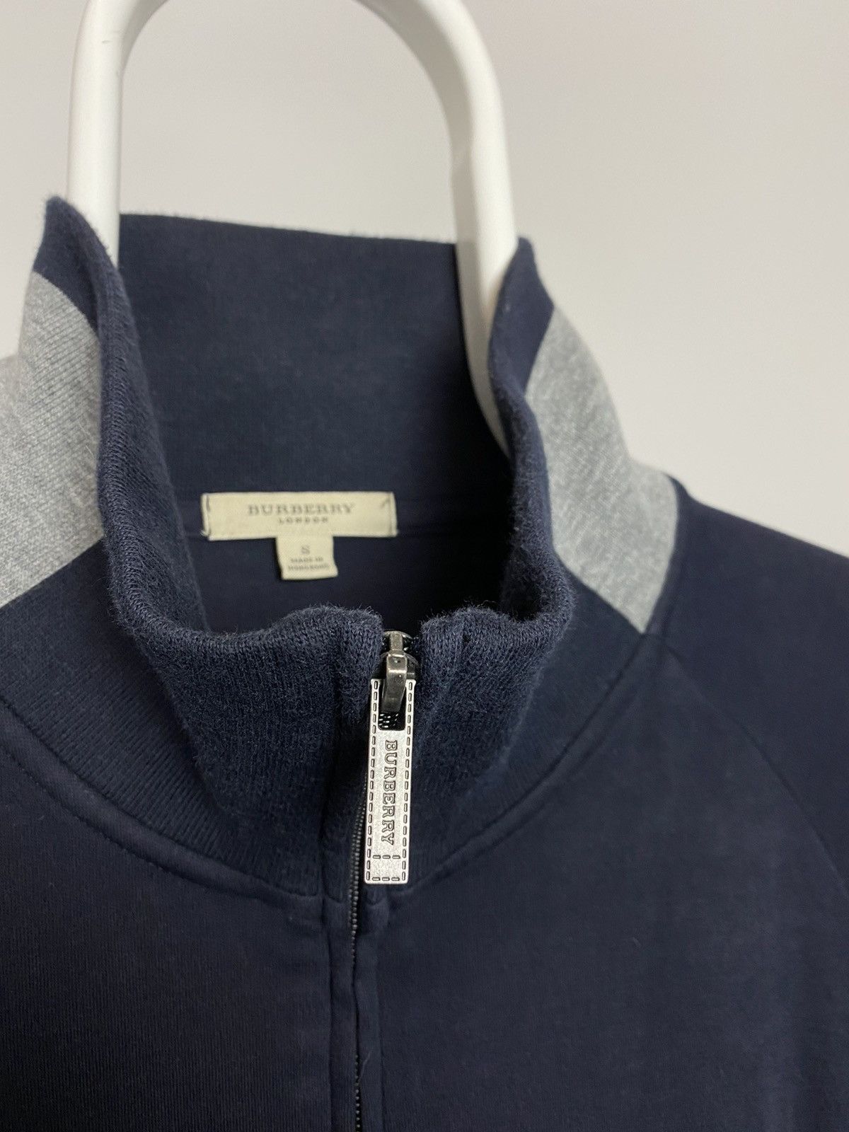 Burberry Burberry vintage zip up turtleneck sweatshirt spellout Size US S / EU 44-46 / 1 - 3 Thumbnail