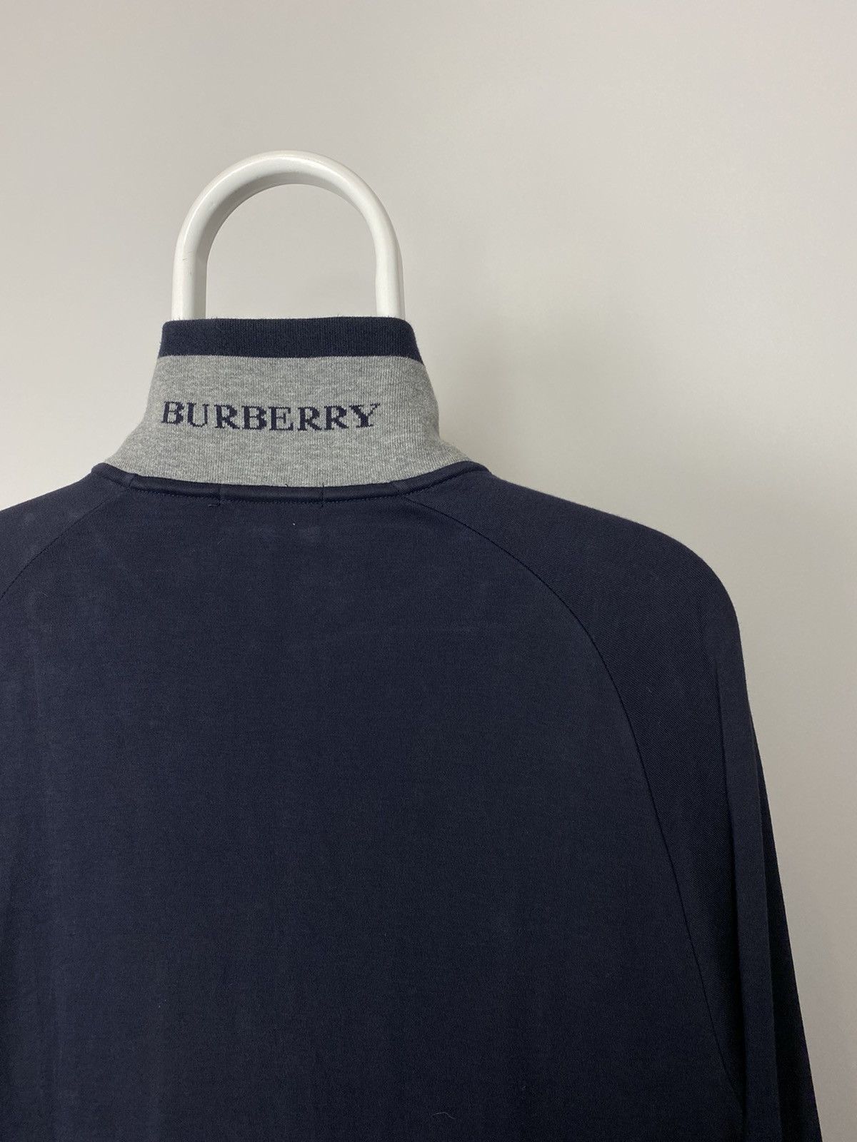 Burberry Burberry vintage zip up turtleneck sweatshirt spellout Size US S / EU 44-46 / 1 - 1 Thumbnail