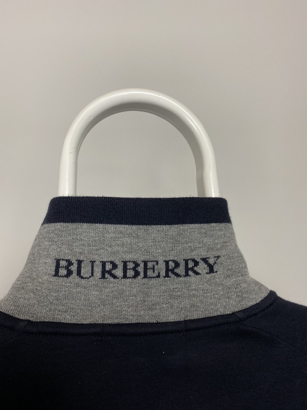 Burberry Burberry vintage zip up turtleneck sweatshirt spellout Size US S / EU 44-46 / 1 - 8 Thumbnail