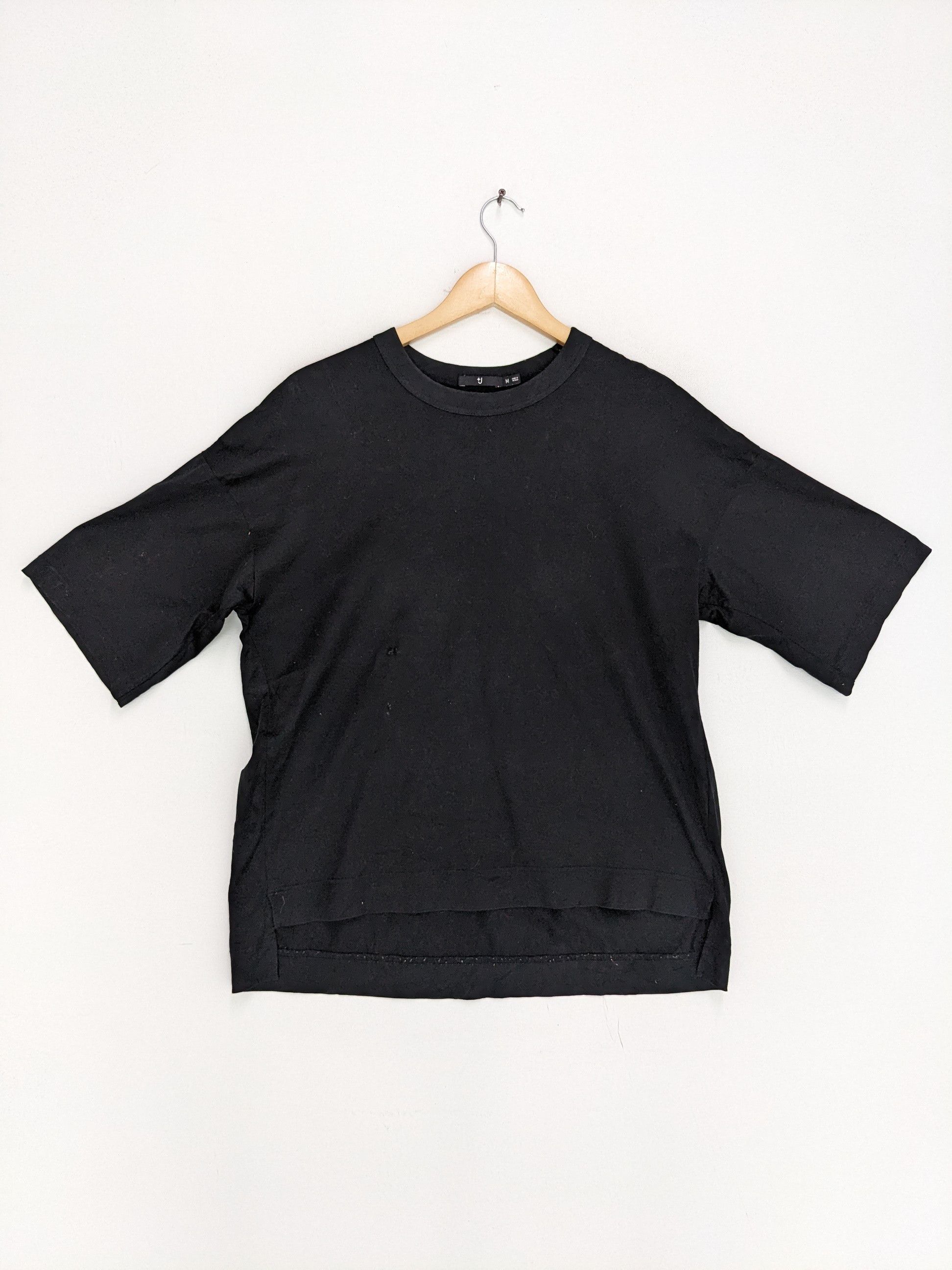 Designer × Jil Sander Jil Sander X Uniqlo Black Tee Size US M / EU 48-50 / 2 - 1 Thumbnail