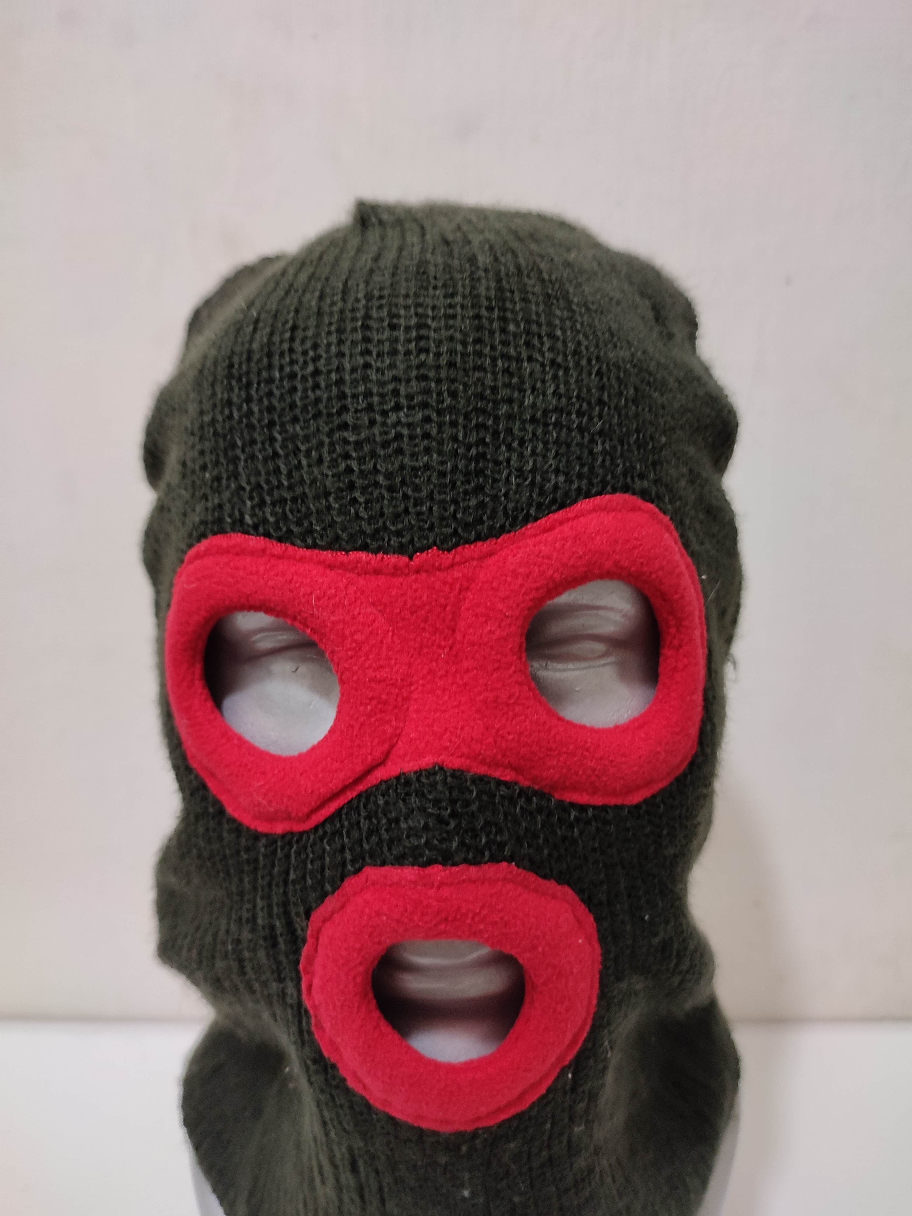 Japanese Brand 🔥Unknown Japanese Balaclava Olive Masked Size ONE SIZE - 2 Thumbnail
