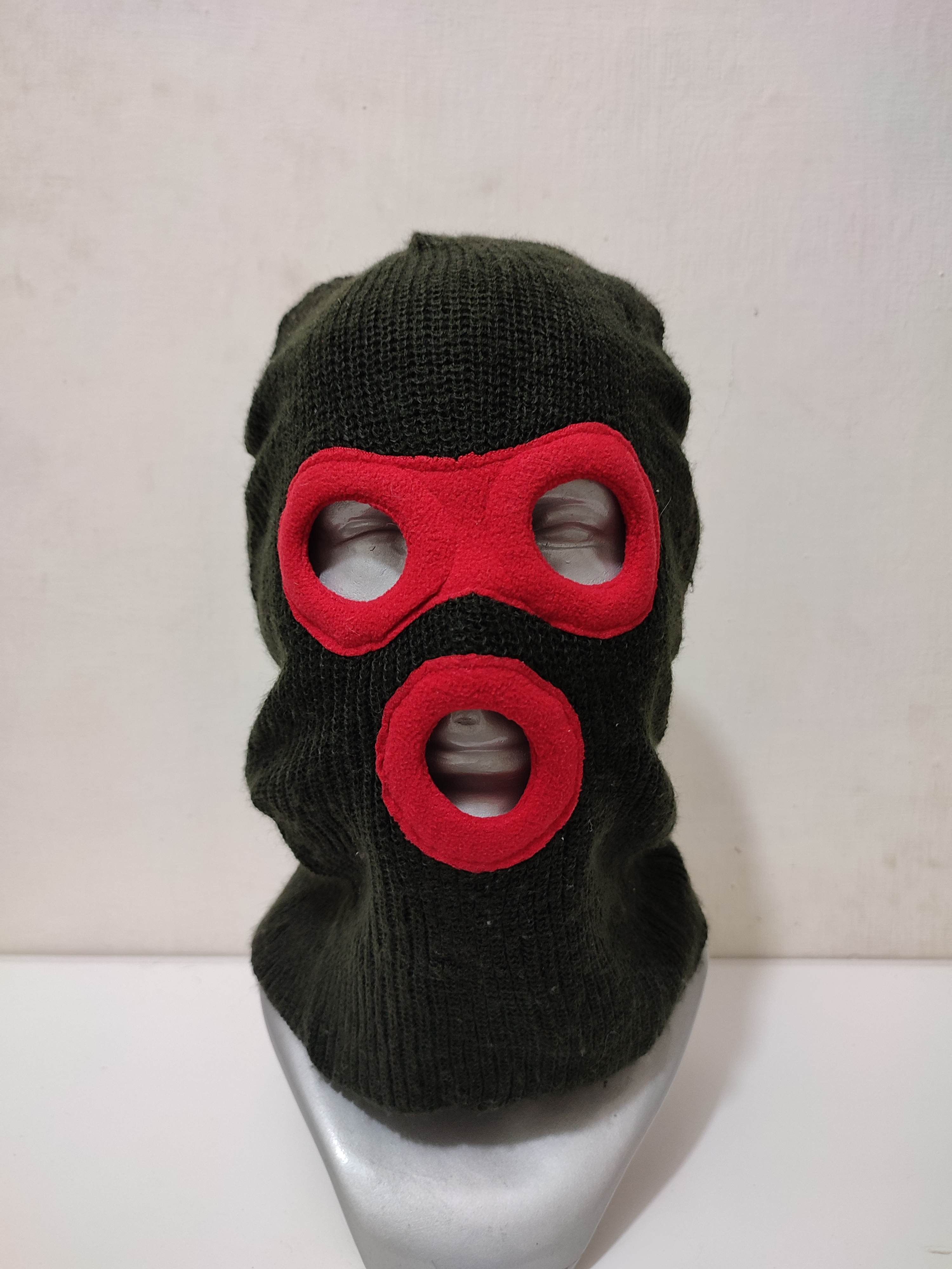 Japanese Brand 🔥Unknown Japanese Balaclava Olive Masked Size ONE SIZE - 1 Thumbnail
