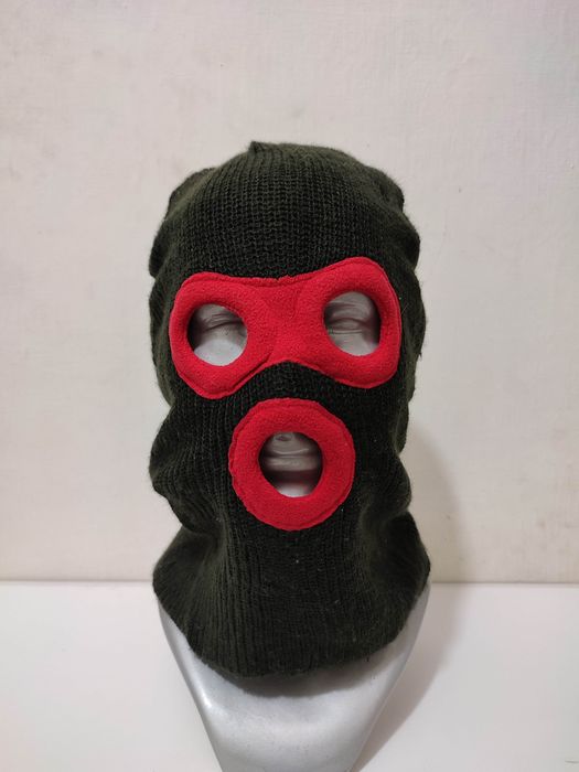 Japanese Brand Unknown Japanese Balaclava Olive Masked | Grailed