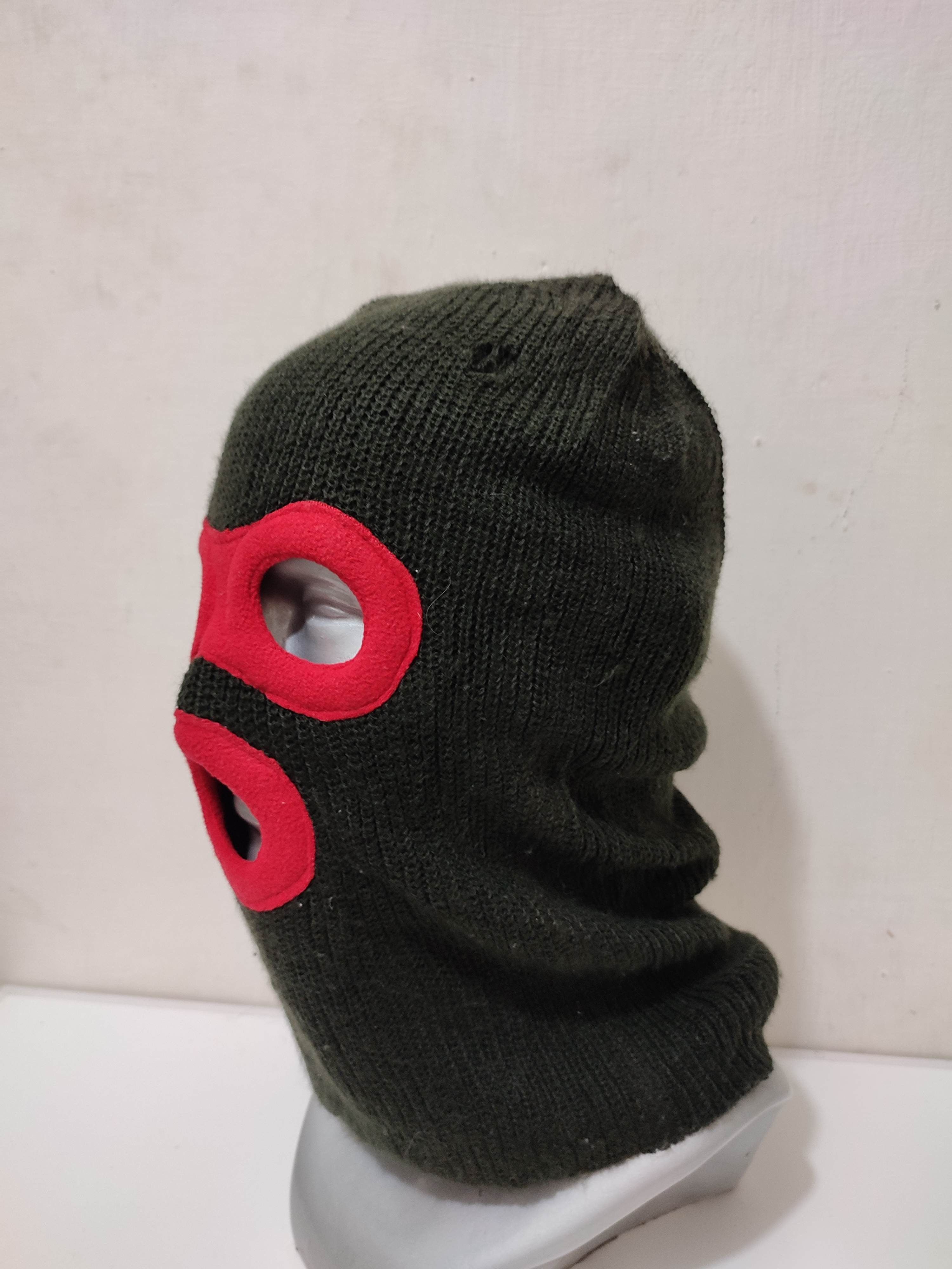 Japanese Brand 🔥Unknown Japanese Balaclava Olive Masked Size ONE SIZE - 4 Thumbnail