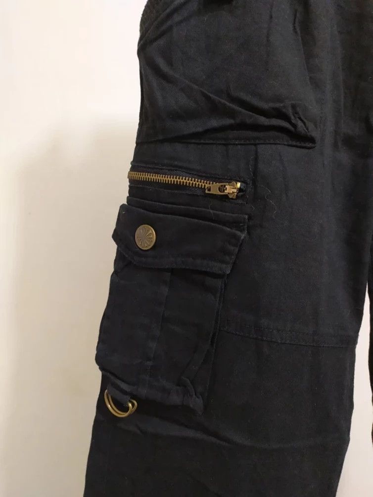 Japanese Brand 🔥Unknown Brand Drawstring hem Cargo Multi Pocket pants Size US 30 / EU 46 - 5 Thumbnail