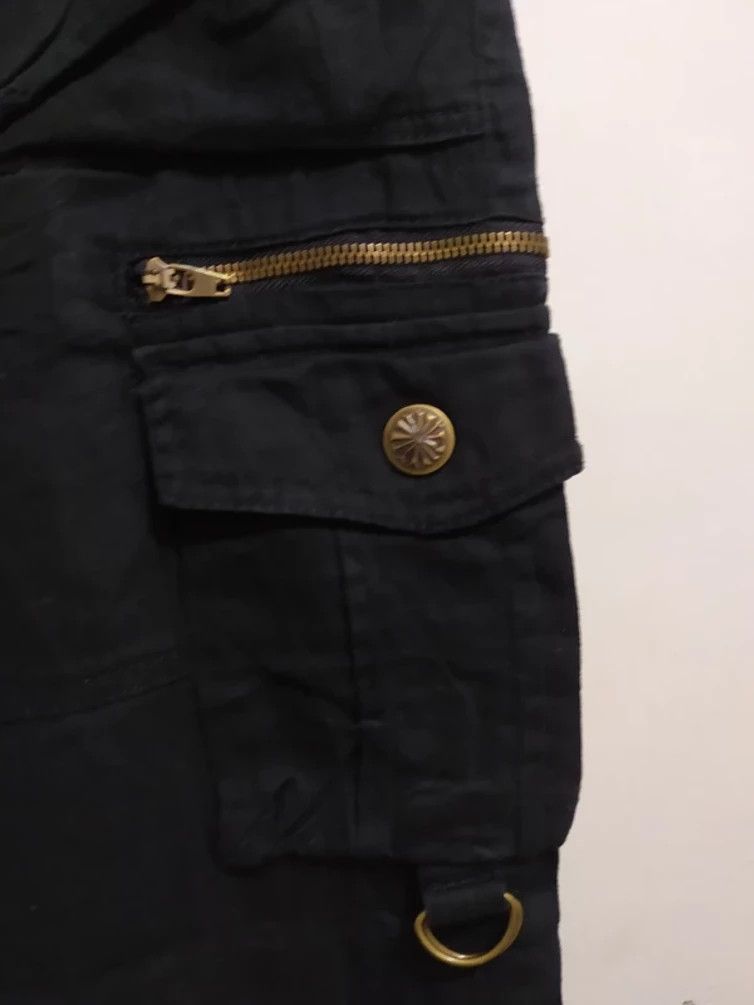 Japanese Brand 🔥Unknown Brand Drawstring hem Cargo Multi Pocket pants Size US 30 / EU 46 - 4 Thumbnail