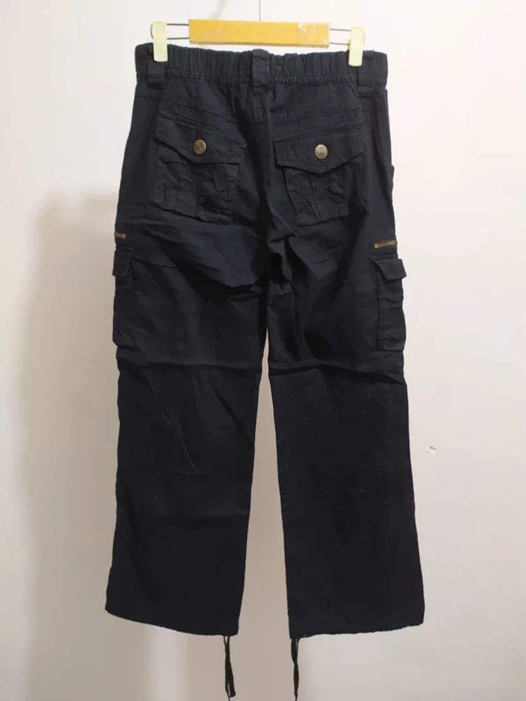 Japanese Brand 🔥Unknown Brand Drawstring hem Cargo Multi Pocket pants Size US 30 / EU 46 - 6 Thumbnail