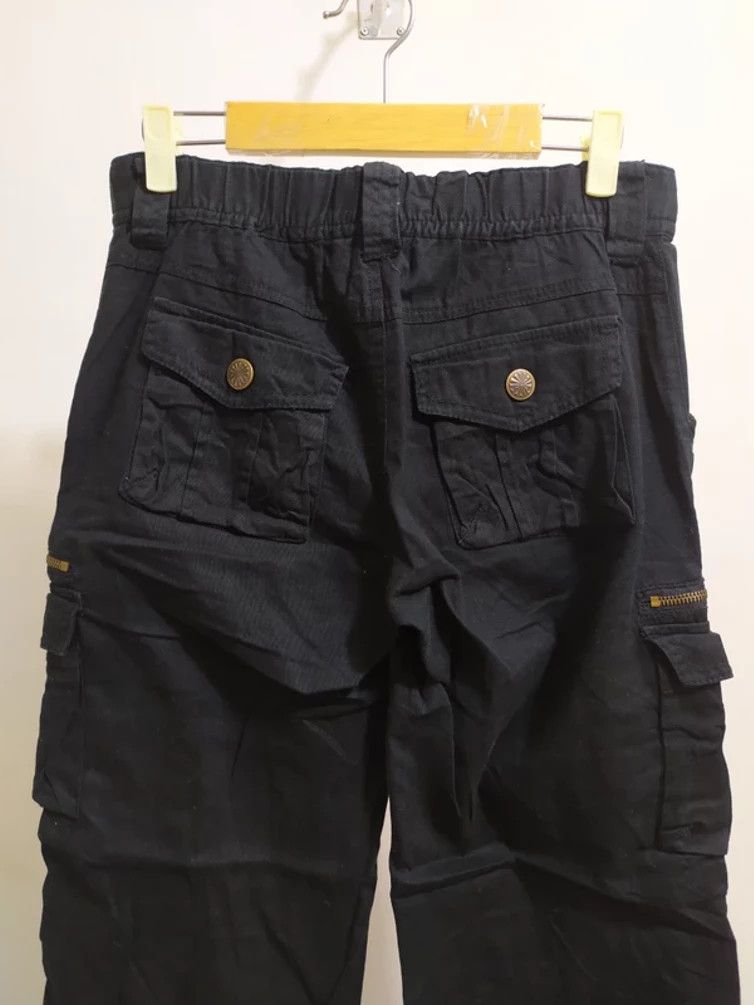 Japanese Brand 🔥Unknown Brand Drawstring hem Cargo Multi Pocket pants Size US 30 / EU 46 - 7 Thumbnail