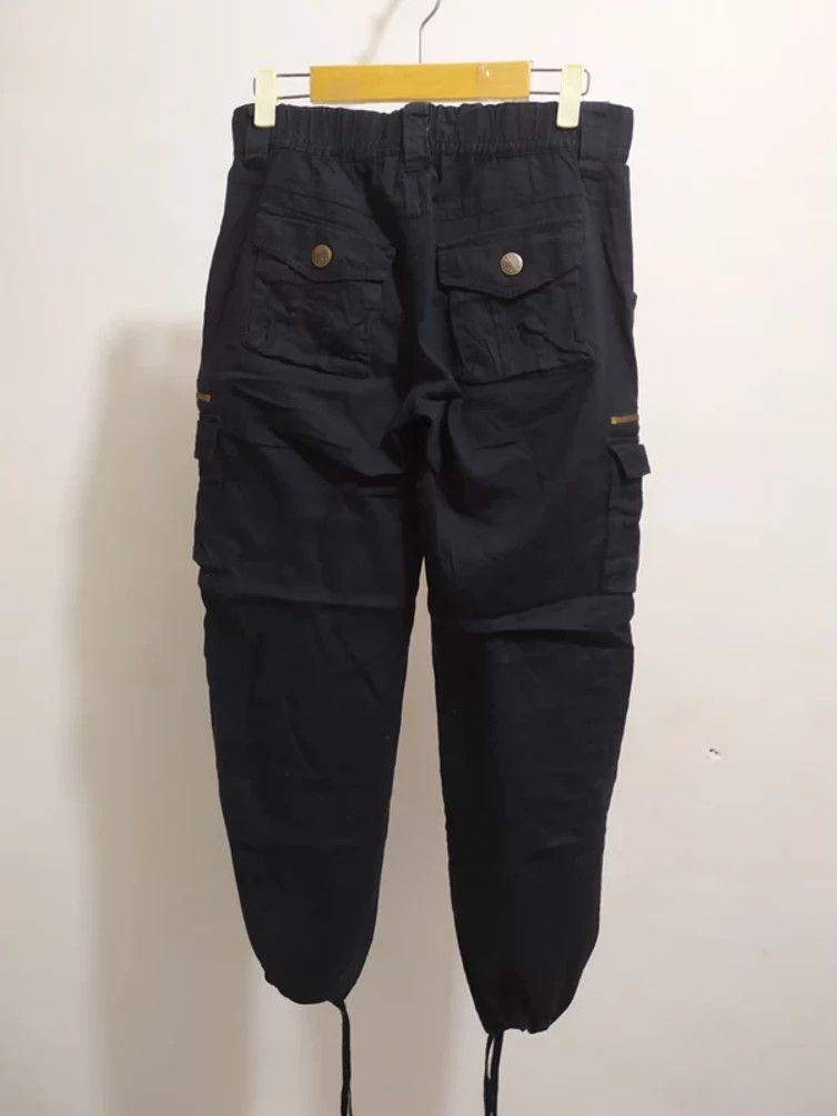 Japanese Brand 🔥Unknown Brand Drawstring hem Cargo Multi Pocket pants Size US 30 / EU 46 - 10 Thumbnail