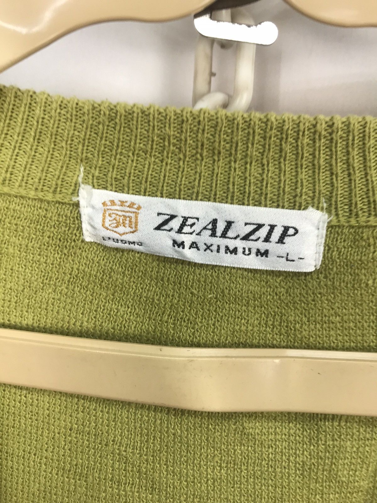 Japanese Brand × Vintage Zealzip maximum embroidered printed cardigan Size US M / EU 48-50 / 2 - 3 Thumbnail