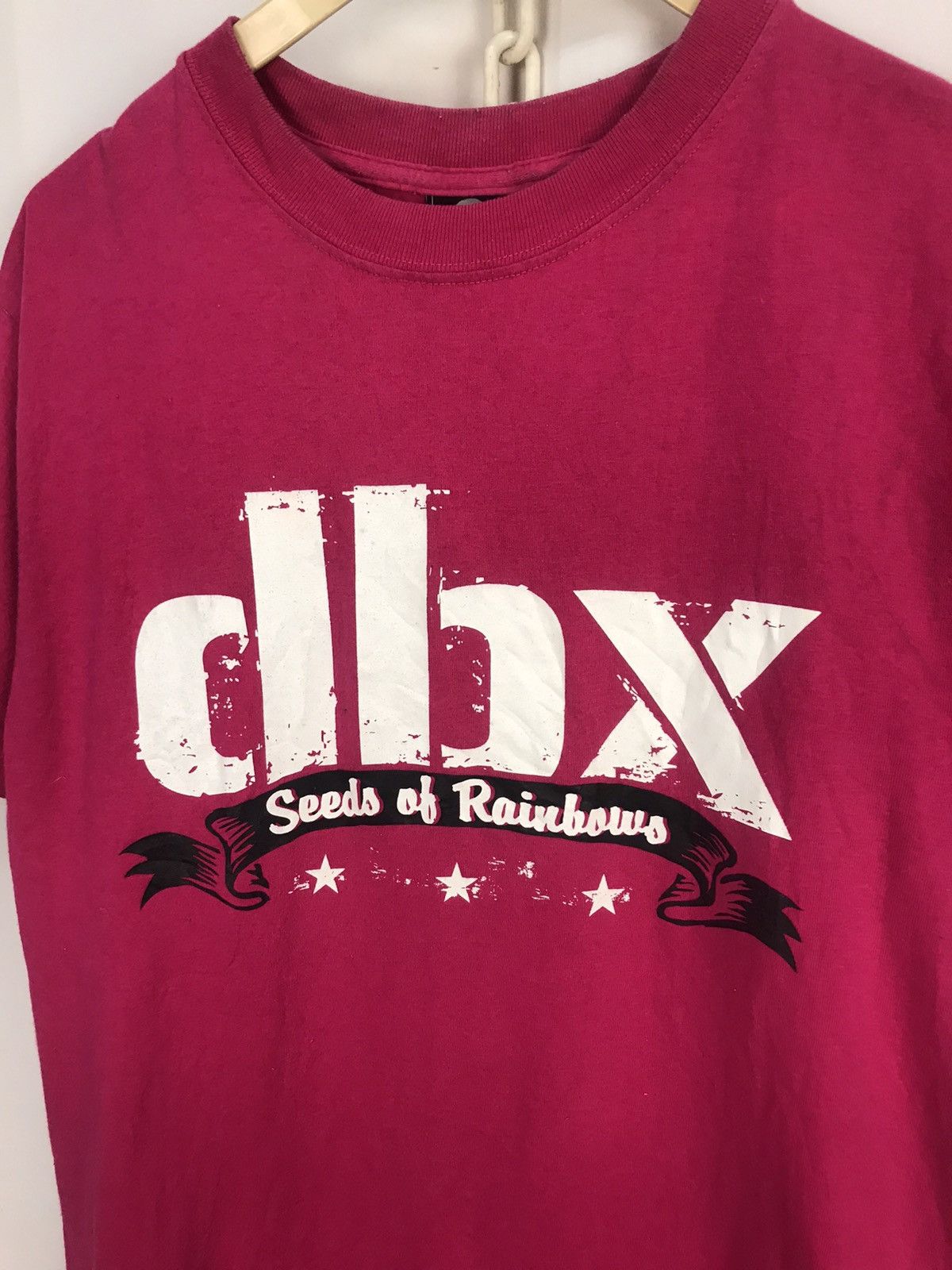 Apple × Band Tees Dushbox “seeds of rainbows” printed tour tshirt by appletee Size US M / EU 48-50 / 2 - 5 Thumbnail