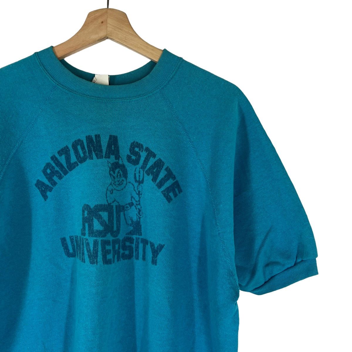 Vintage VINTAGE SWEATSHIRT CREWNECK SHORT SLEEVE ARIZONA BIG LOGO Size US L / EU 52-54 / 3 - 4 Thumbnail