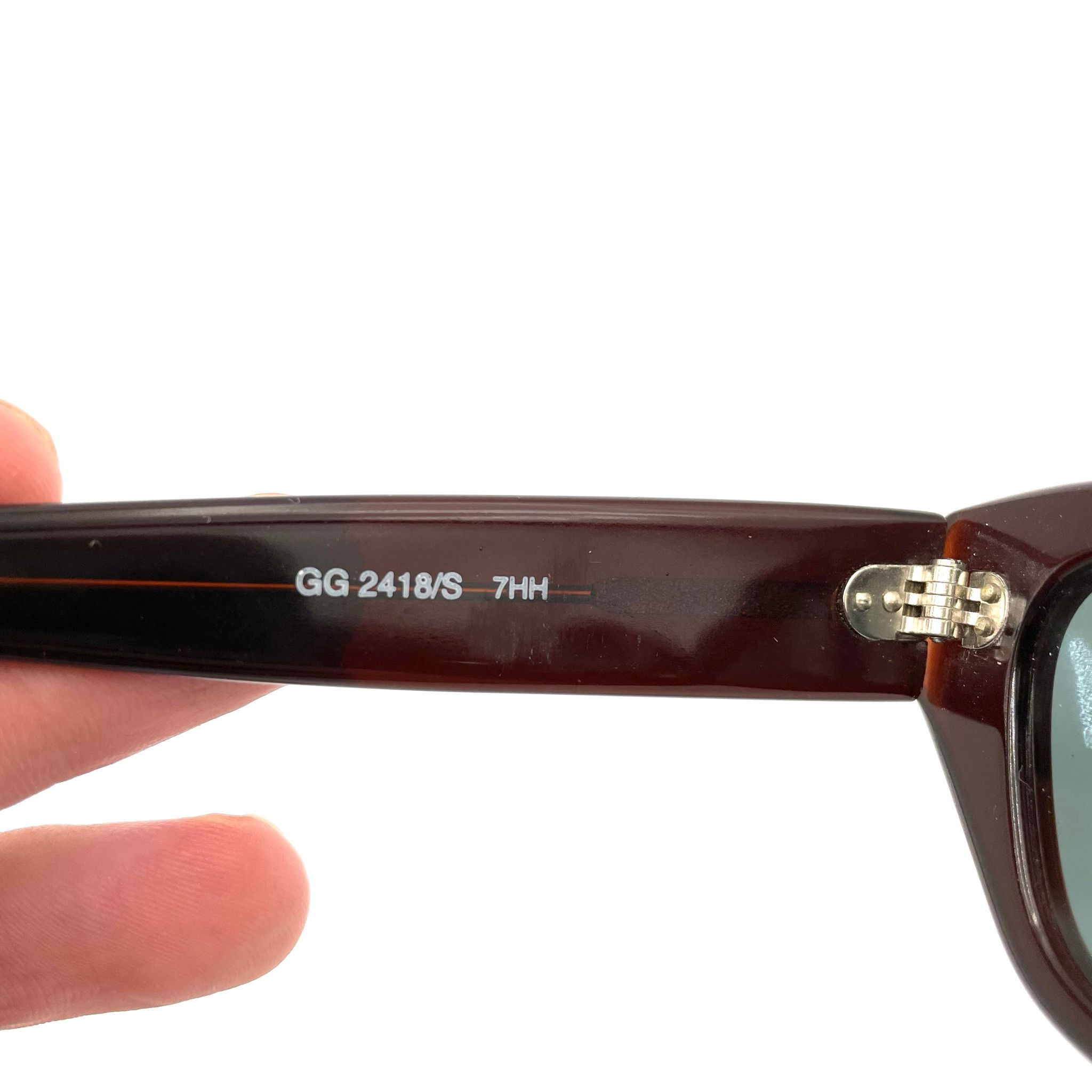 Gucci Gucci GG2418 Vintage Sunglasses Size ONE SIZE - 2 Thumbnail