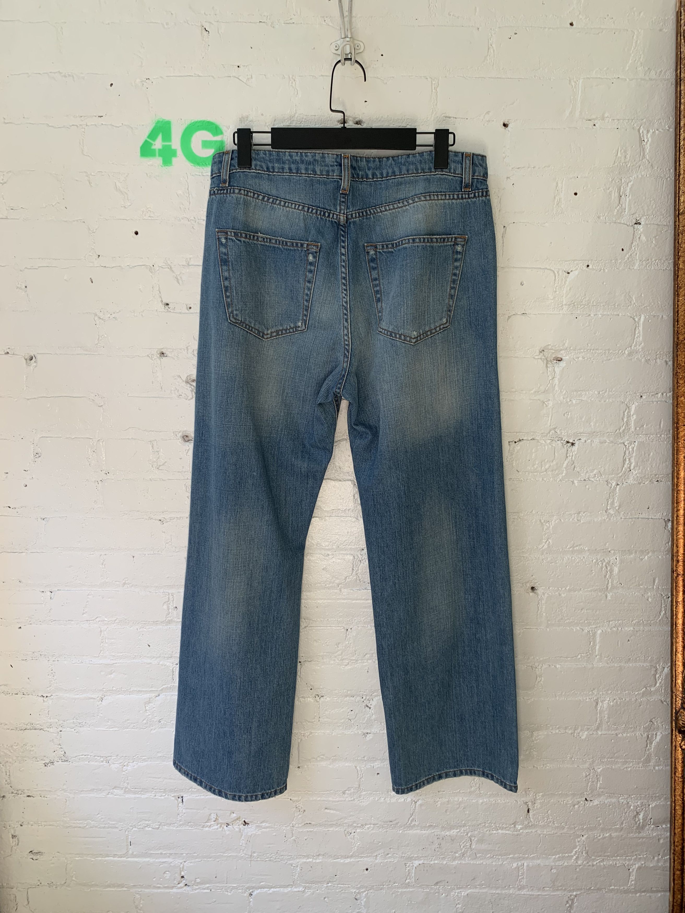 Faith Connexion Faith Connexion Thrashed Blue Jeans Size US 31 - 2 Thumbnail