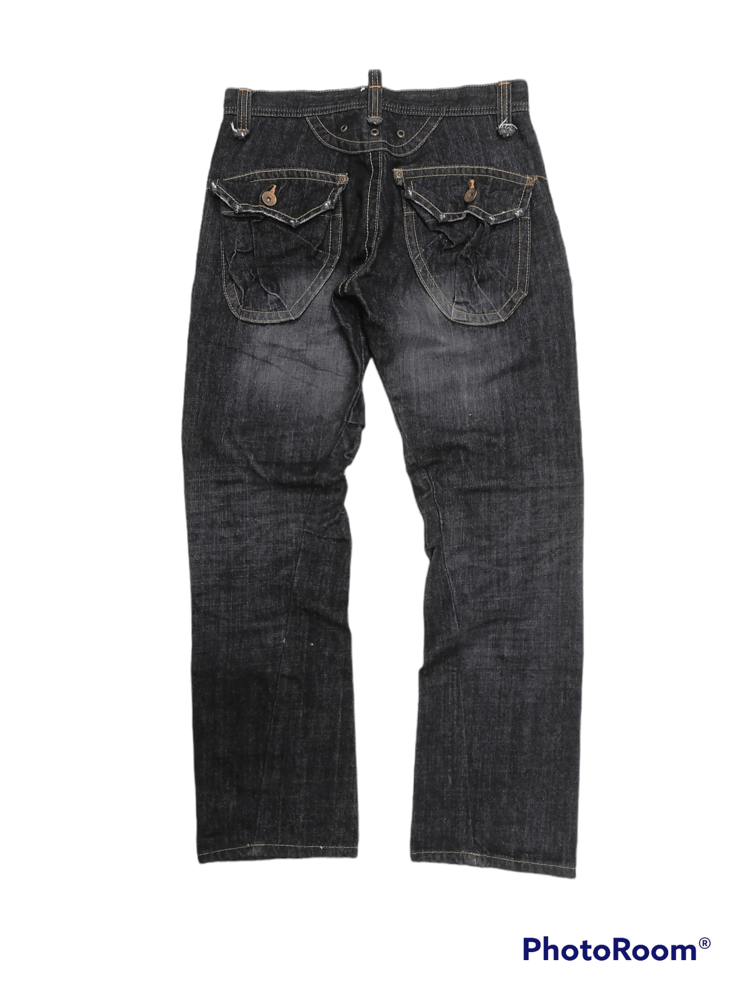 20471120 × Japanese Brand Edwin 505 Front Pocket Twist Denim Pants Size US 32 / EU 48 - 4 Thumbnail