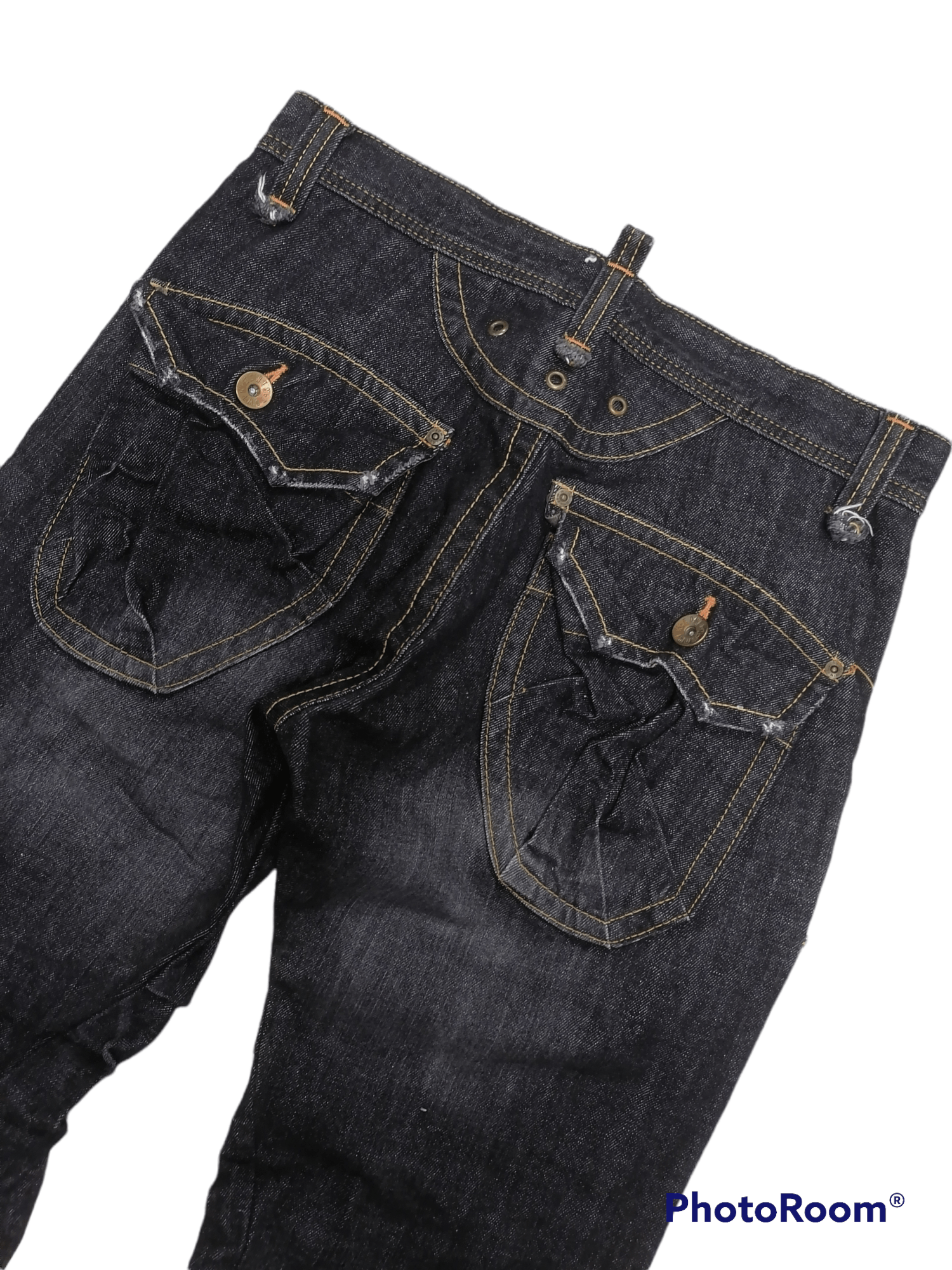 20471120 × Japanese Brand Edwin 505 Front Pocket Twist Denim Pants Size US 32 / EU 48 - 5 Thumbnail