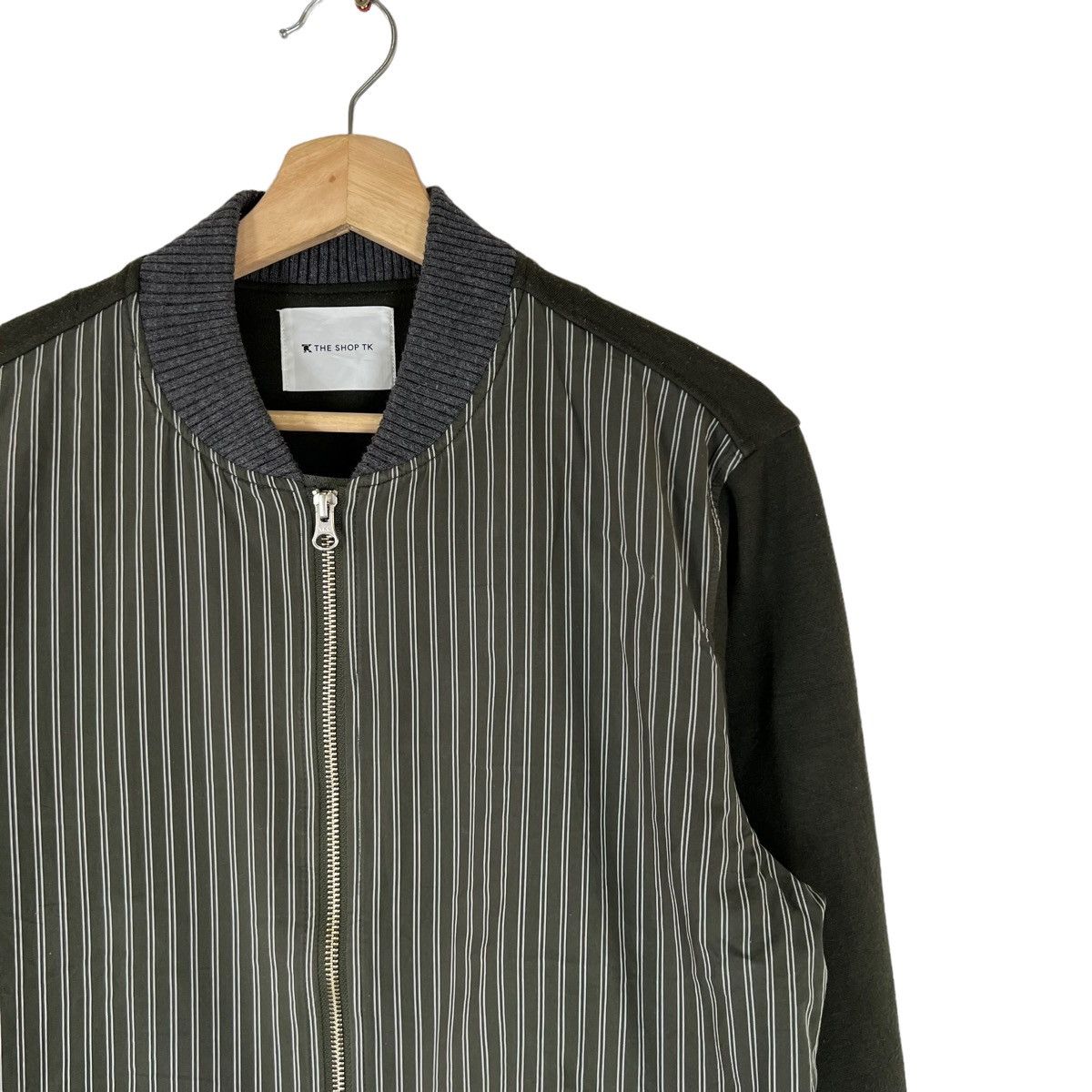 Japanese Brand VINTAGE BOMBER JACKET THE SHOP TK ISSEY MIYAKE DESIGN Size US M / EU 48-50 / 2 - 6 Thumbnail