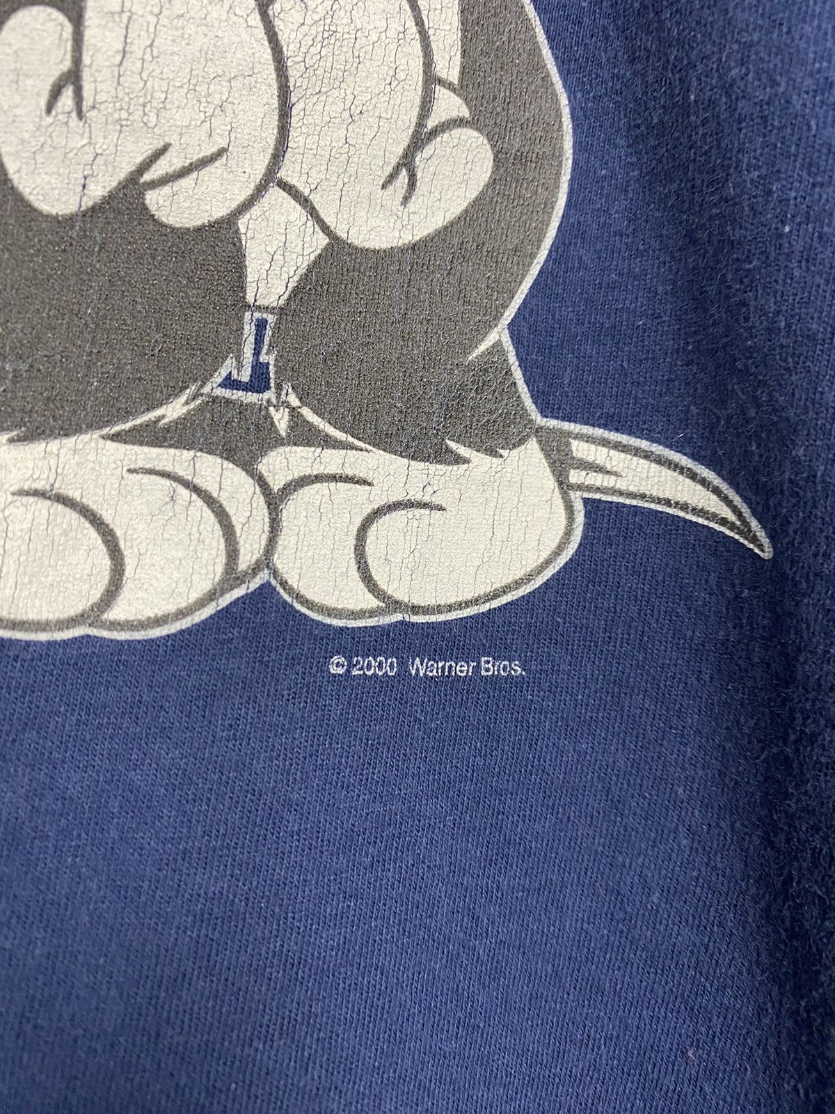 Vintage × Warner Bros Sylvester the Cat vintage t-shirt cartoon Looney Tunes Im OK Size US L / EU 52-54 / 3 - 3 Thumbnail