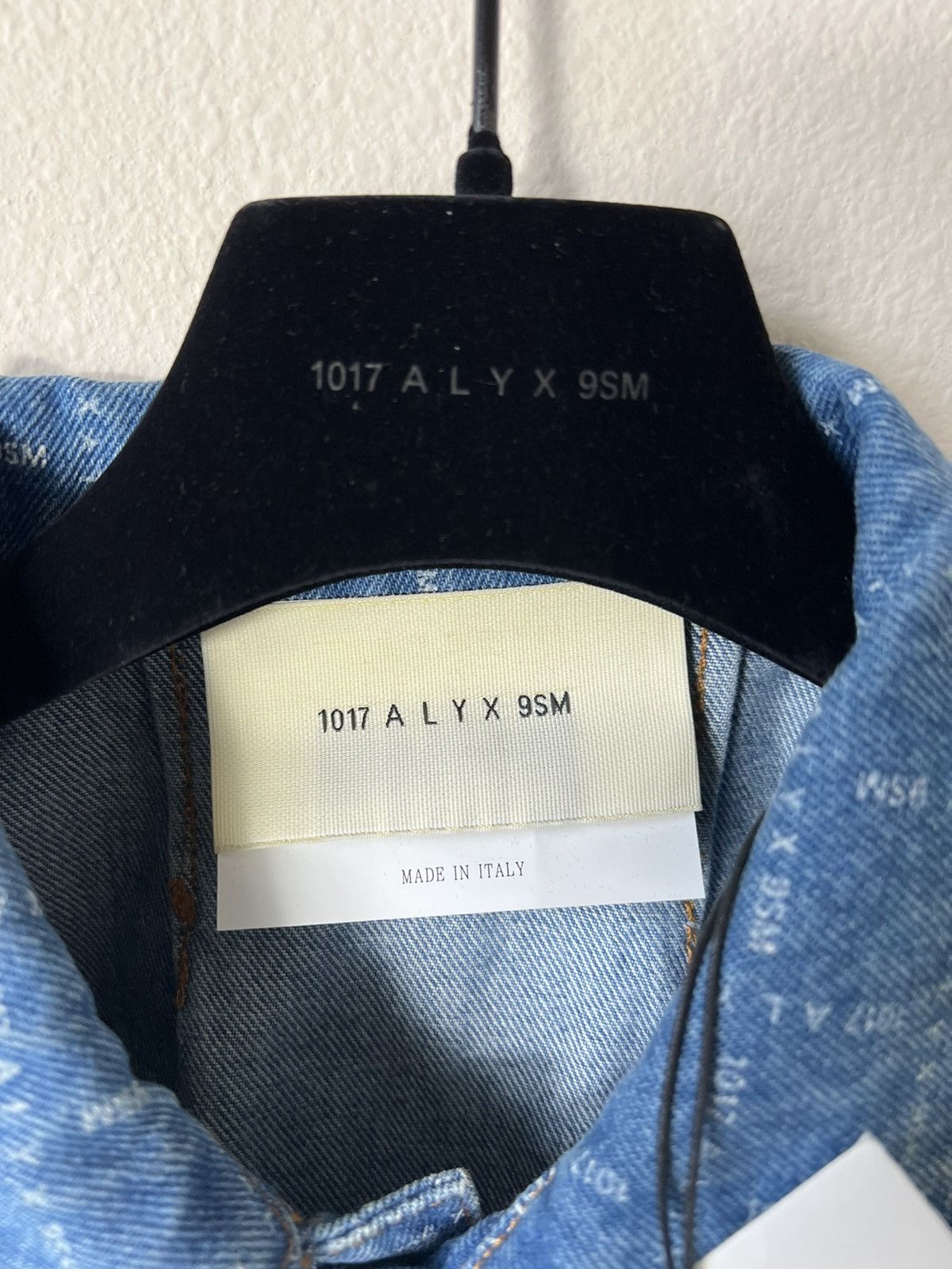 1017 ALYX 9SM 1017 ALYX 9SM Logo Denim Jacket Size US M / EU 48-50 / 2 - 4 Thumbnail