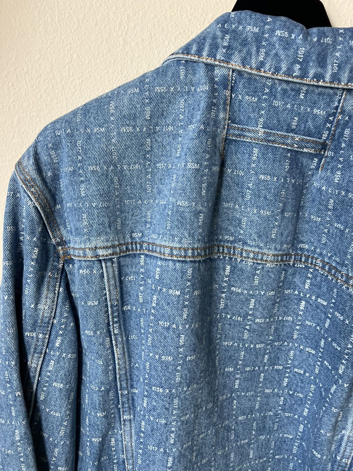 1017 ALYX 9SM 1017 ALYX 9SM Logo Denim Jacket Size US M / EU 48-50 / 2 - 6 Thumbnail