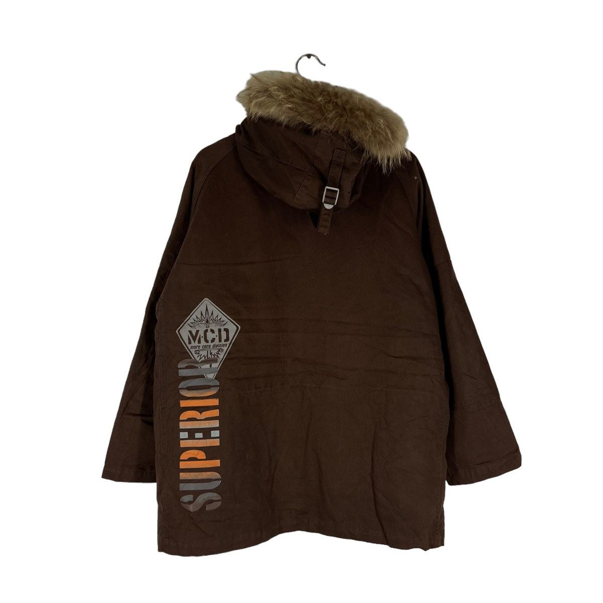 Japanese Brand VINTAGE PARKA JACKET MCD VISION MINK FUR HOODIE MILITARY Size US XL / EU 56 / 4 - 11 Thumbnail