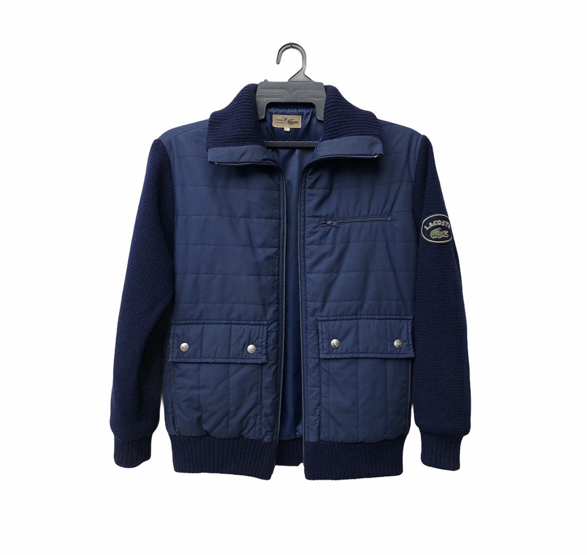 Lacoste Lacoste Long Sleeves Cotton Inside Jacket BlousonBlue Size US S / EU 44-46 / 1 - 1 Thumbnail
