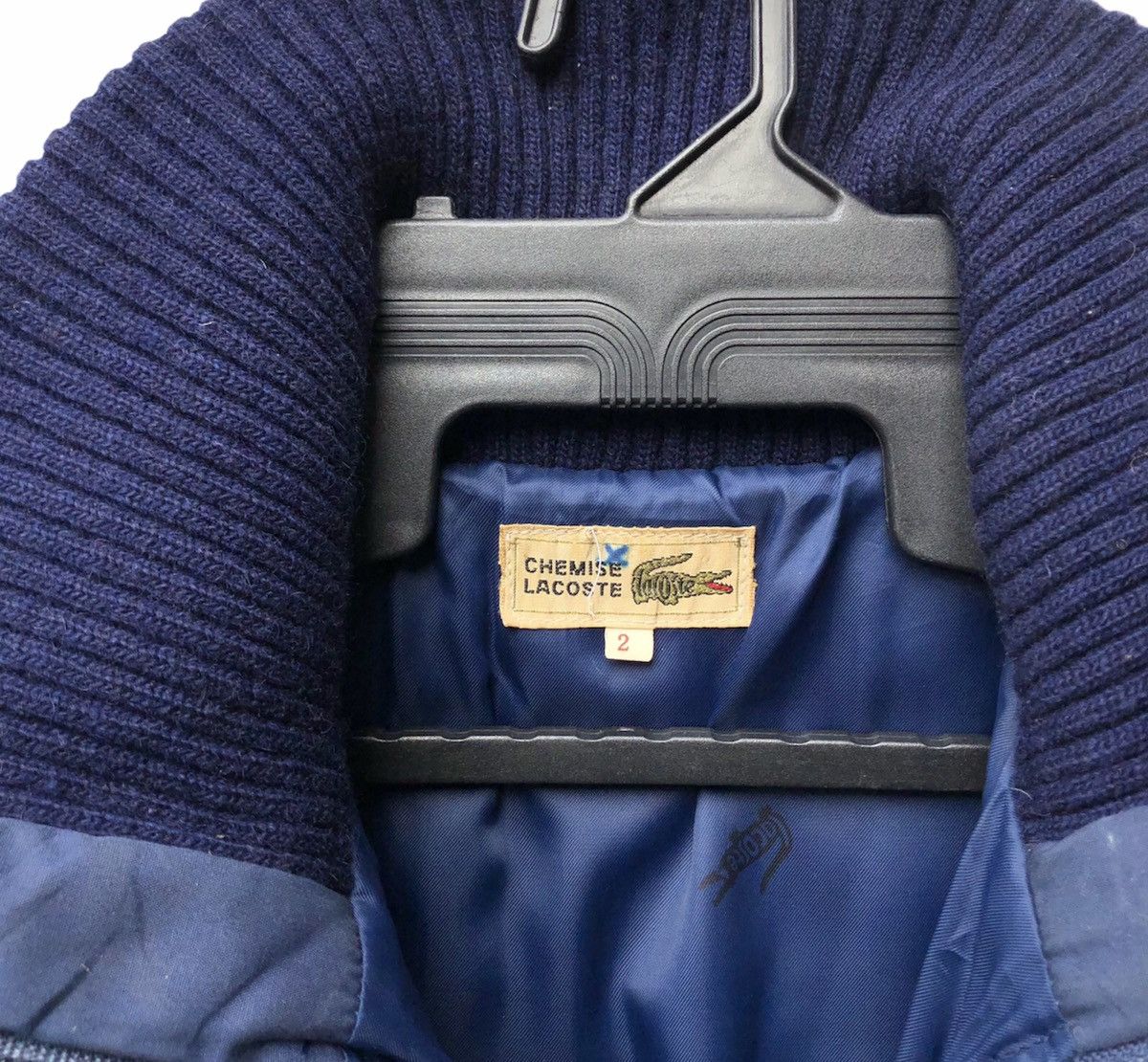 Lacoste Lacoste Long Sleeves Cotton Inside Jacket BlousonBlue Size US S / EU 44-46 / 1 - 12 Thumbnail
