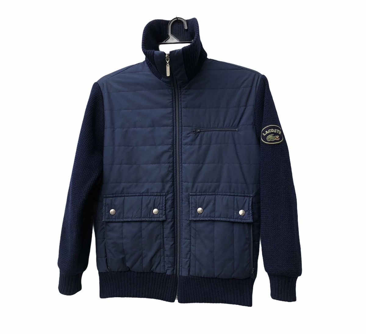 Lacoste Lacoste Long Sleeves Cotton Inside Jacket BlousonBlue Size US S / EU 44-46 / 1 - 4 Thumbnail