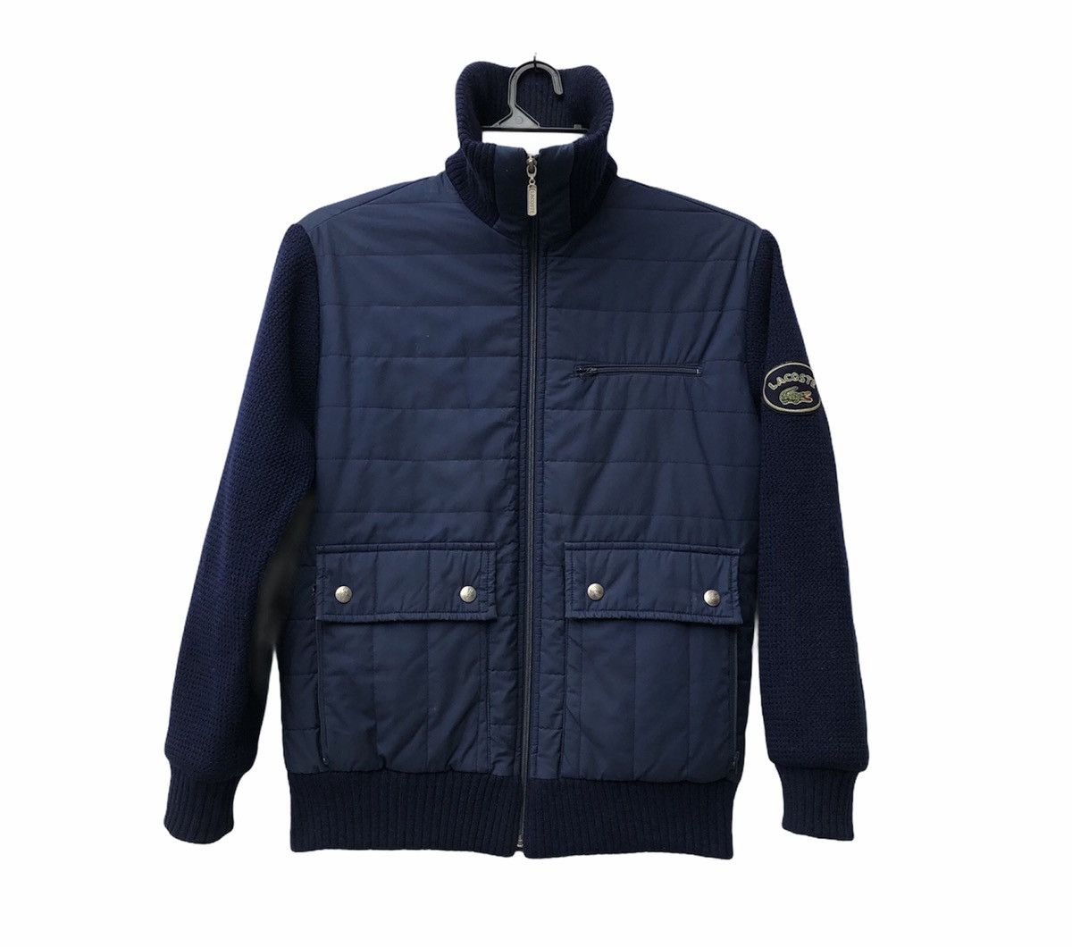 Lacoste Lacoste Long Sleeves Cotton Inside Jacket BlousonBlue Size US S / EU 44-46 / 1 - 3 Thumbnail